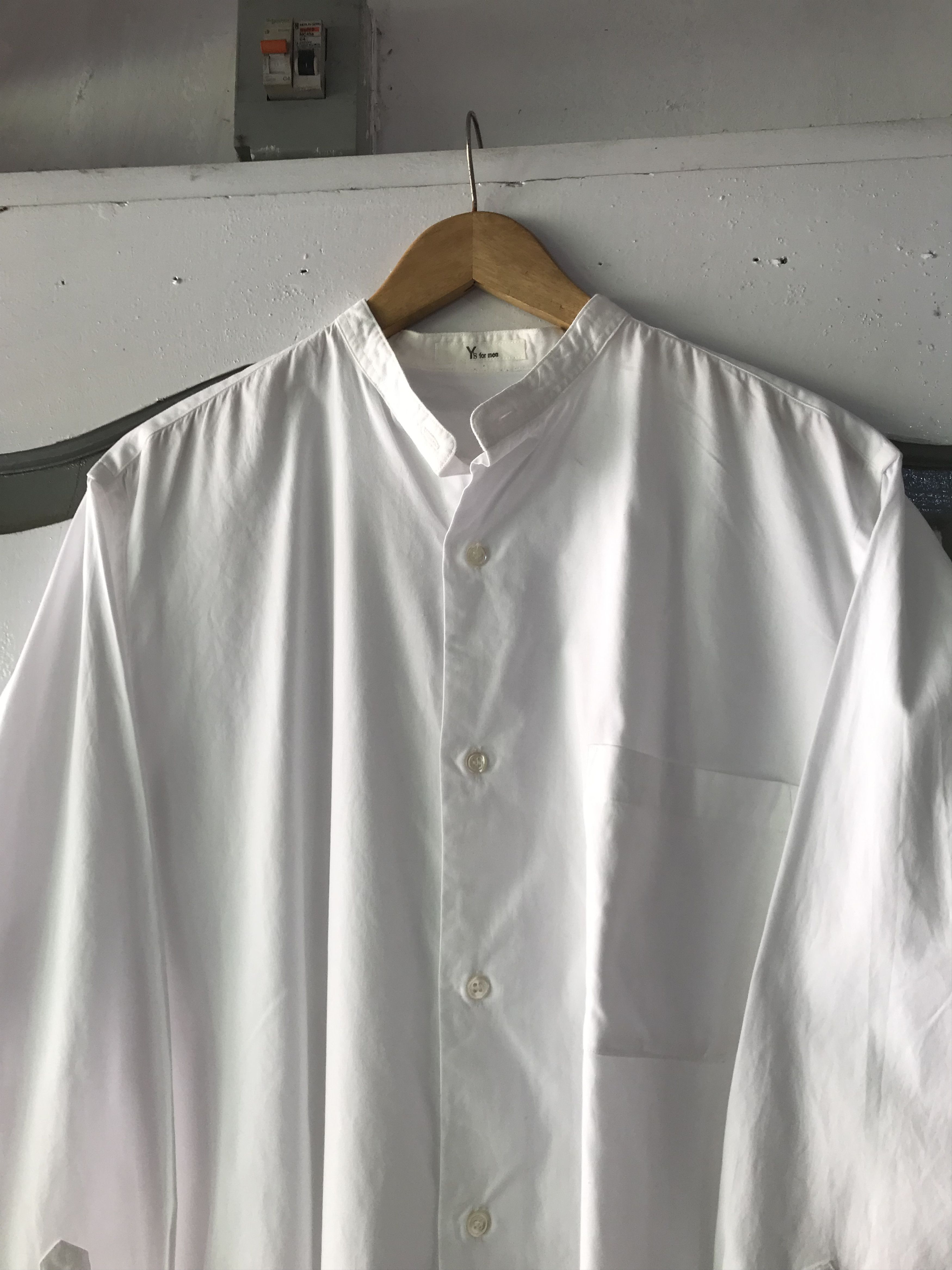 Y's for Men × Yohji Yamamoto Yohji Yamamoto Y's For men White Shanghai shirts Size US XL / EU 56 / 4 - 3 Thumbnail