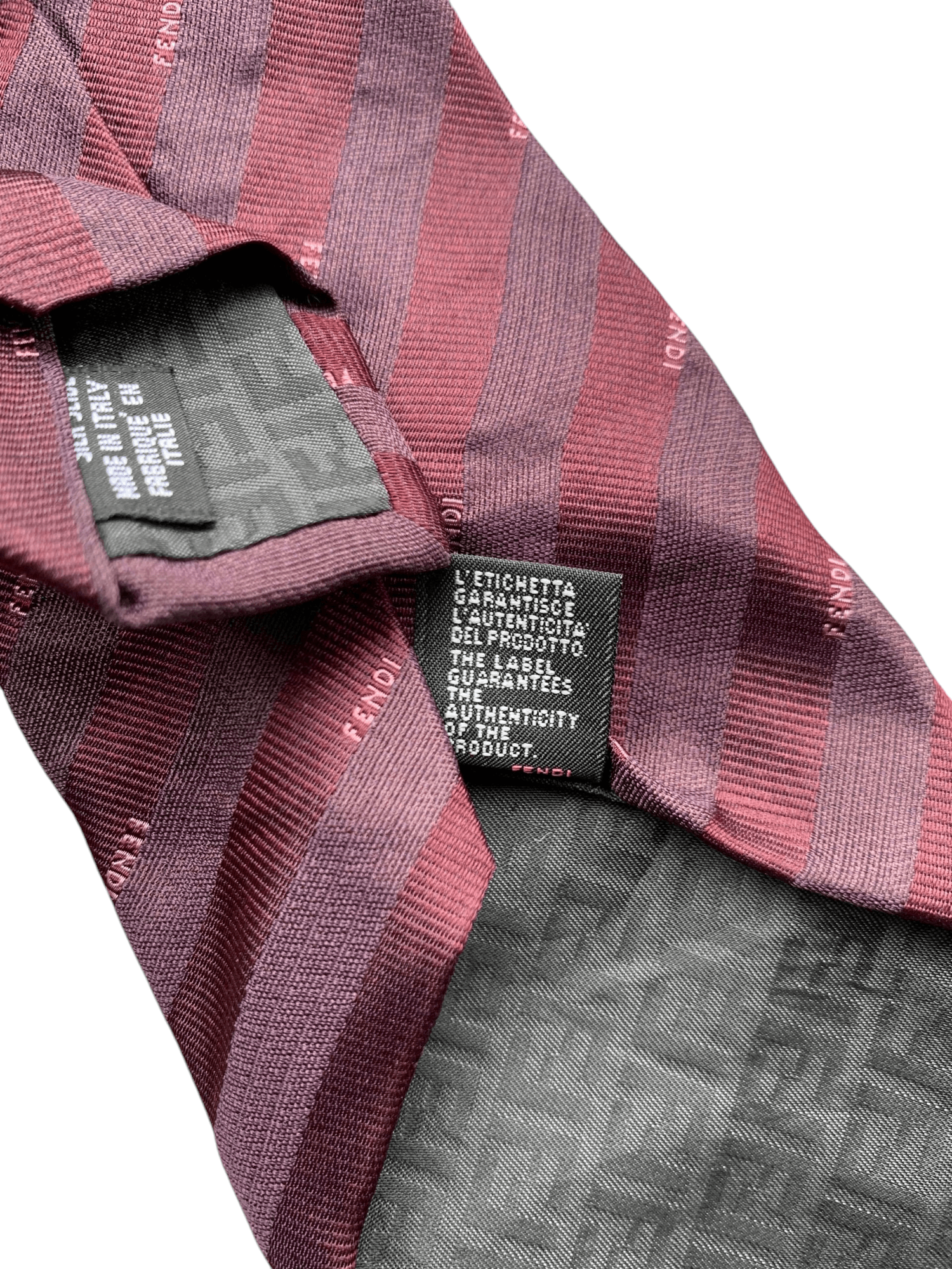 Fendi Italian FENDI Silk Necktie Size ONE SIZE - 7 Thumbnail
