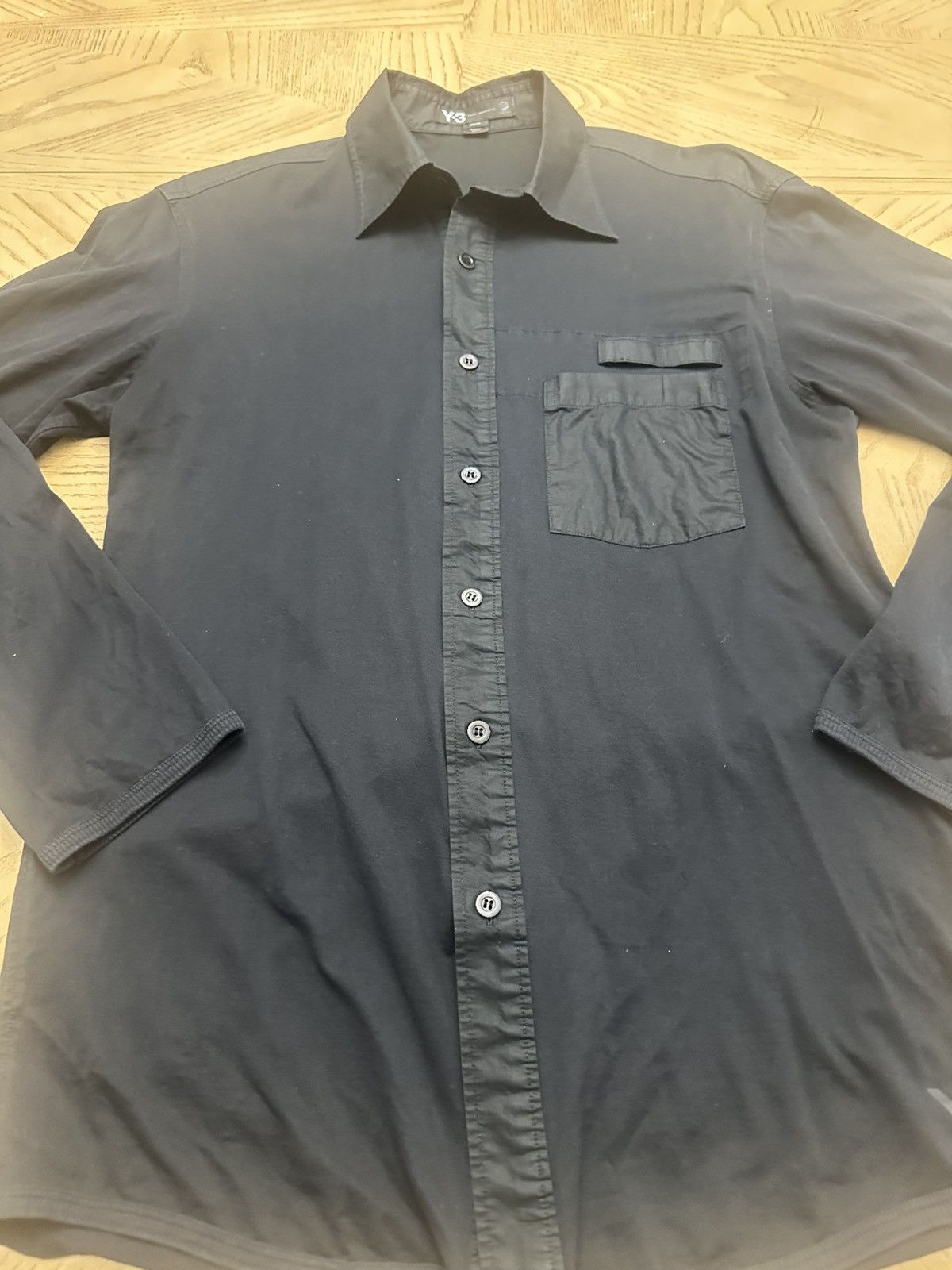 Yohji Yamamoto Y-3 Yohji Yamamoto Pocket Shirt size M Size US M / EU 48-50 / 2 - 2 Thumbnail