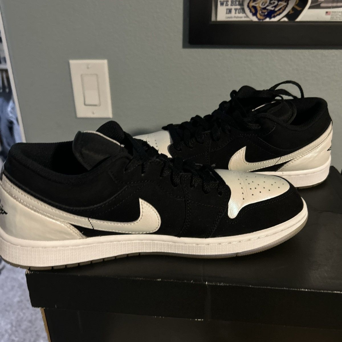 Jordan Brand Jordan 1 low Diamond Turf Size US 11 / EU 44 - 8 Thumbnail
