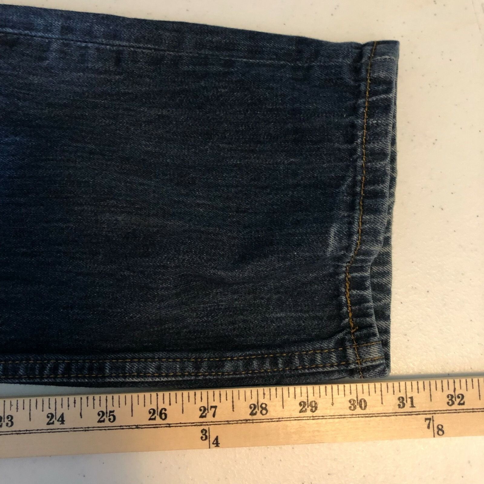 Levi's Levis Mens Jeans 514 Straight Fit Dark Wash 32x32 Size US 32 / EU 48 - 9 Thumbnail