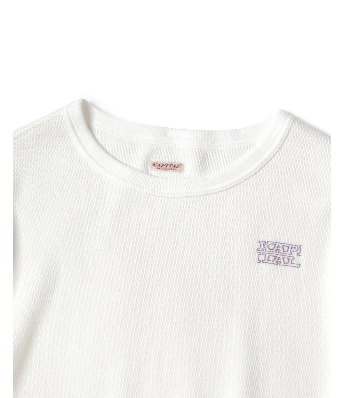 Kapital Waffle Jersey Long Sleeve T-Shirt (KAPITAL Embroidery) Size US M / EU 48-50 / 2 - 3 Thumbnail