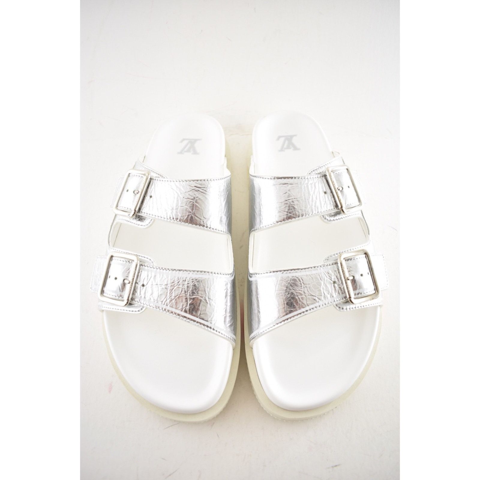 Louis Vuitton Louis Vuitton Trainer Buckle Slide Sandal UK 9 US 10 11 Size US 9 / EU 42 - 8 Thumbnail