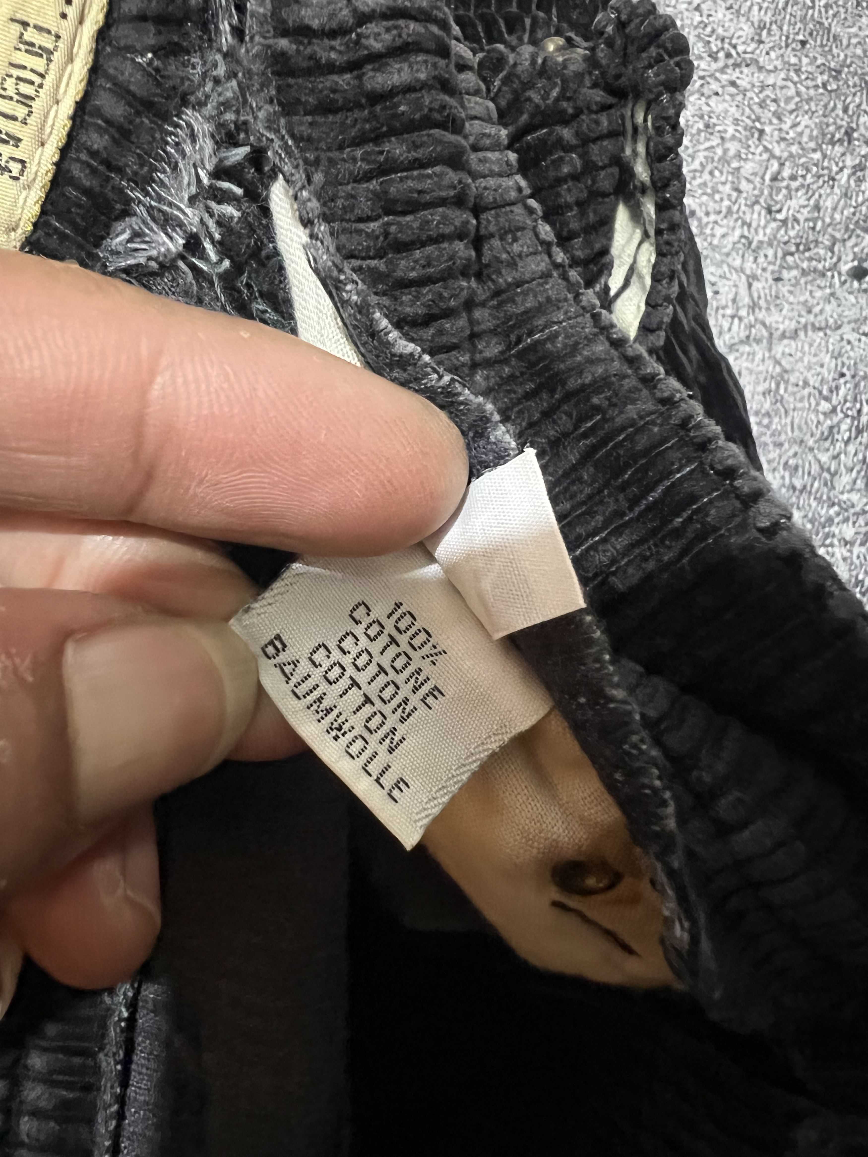 Marithe + Francois Girbaud 2000s Archival Marithe Francois Girbaud Closed Corduroy y2k Size US 26 / EU 42 - 11 Thumbnail
