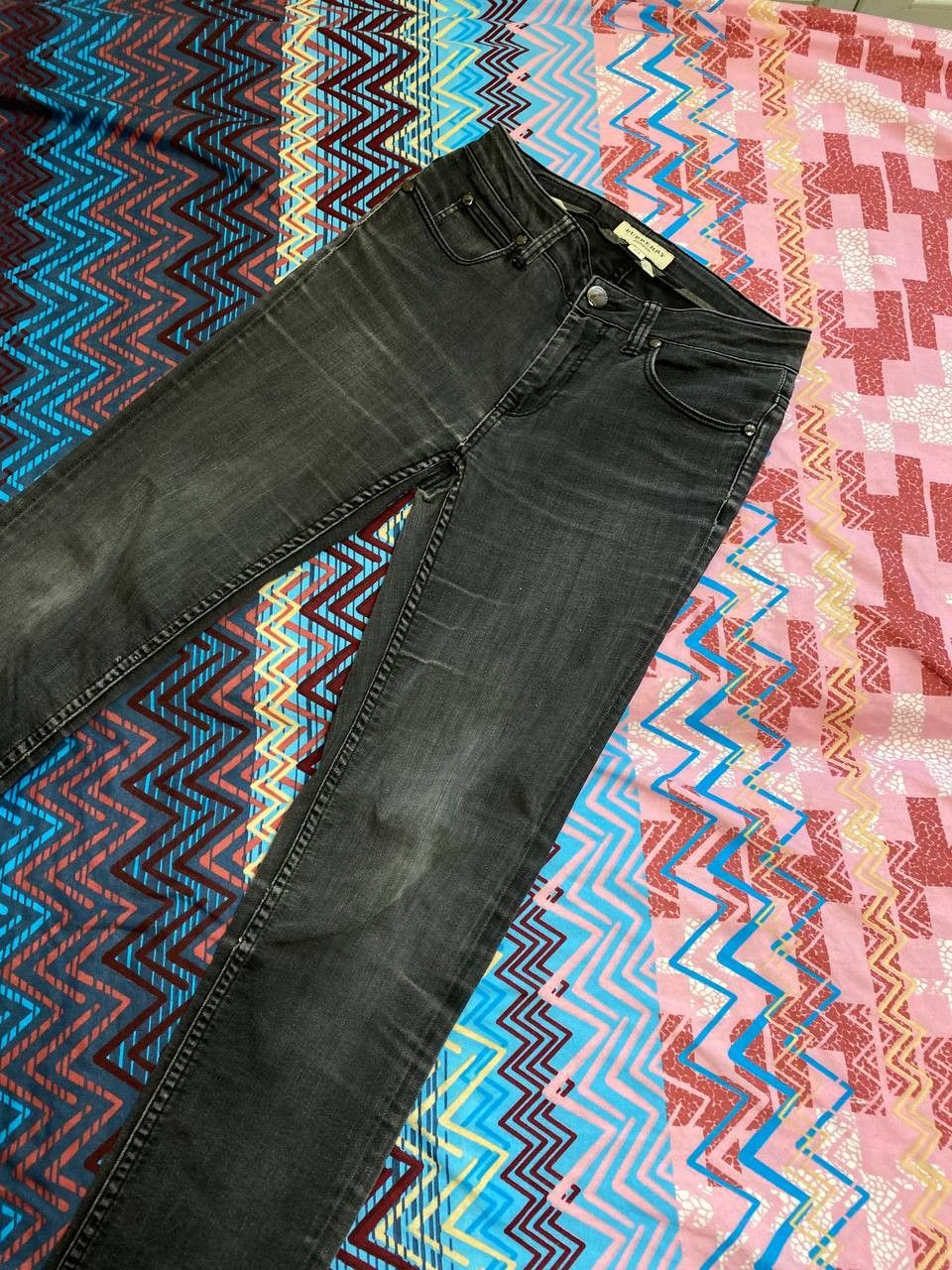 Burberry × Vintage Burberry Women’s Navy Jeans Size 27" / US 4 / IT 40 - 6 Thumbnail