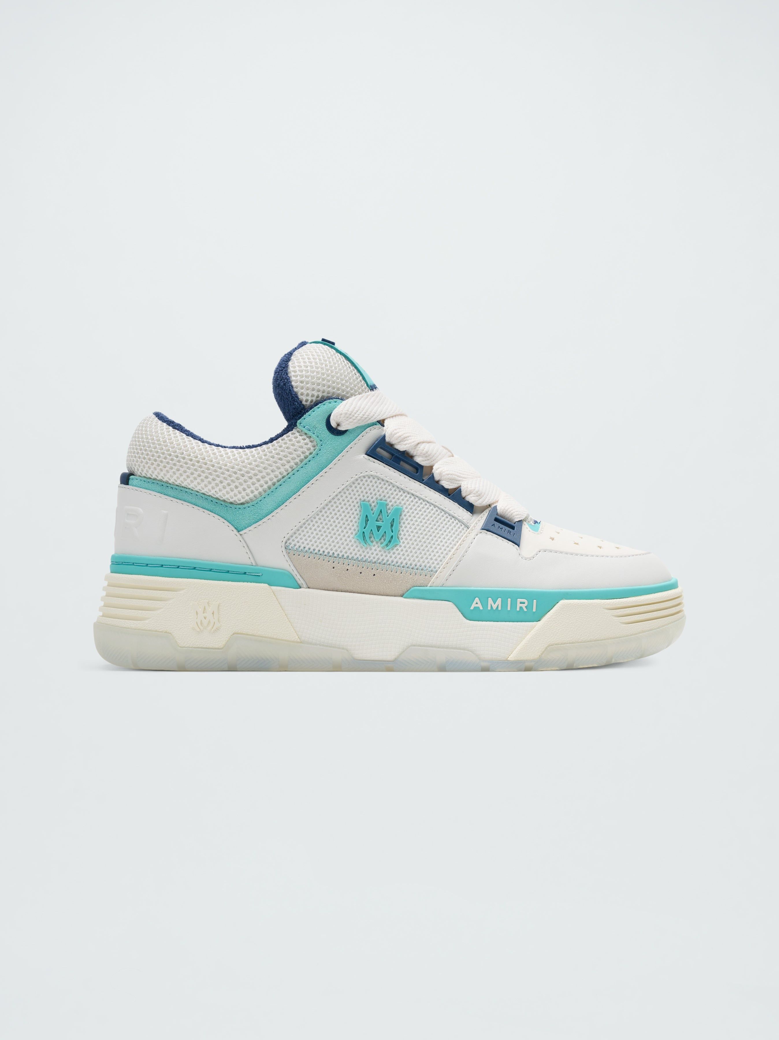 Amiri oc11z0225 MA-1 Low-Top Sneakers in Blue/White Size US 8 / EU 41 - 1 Thumbnail