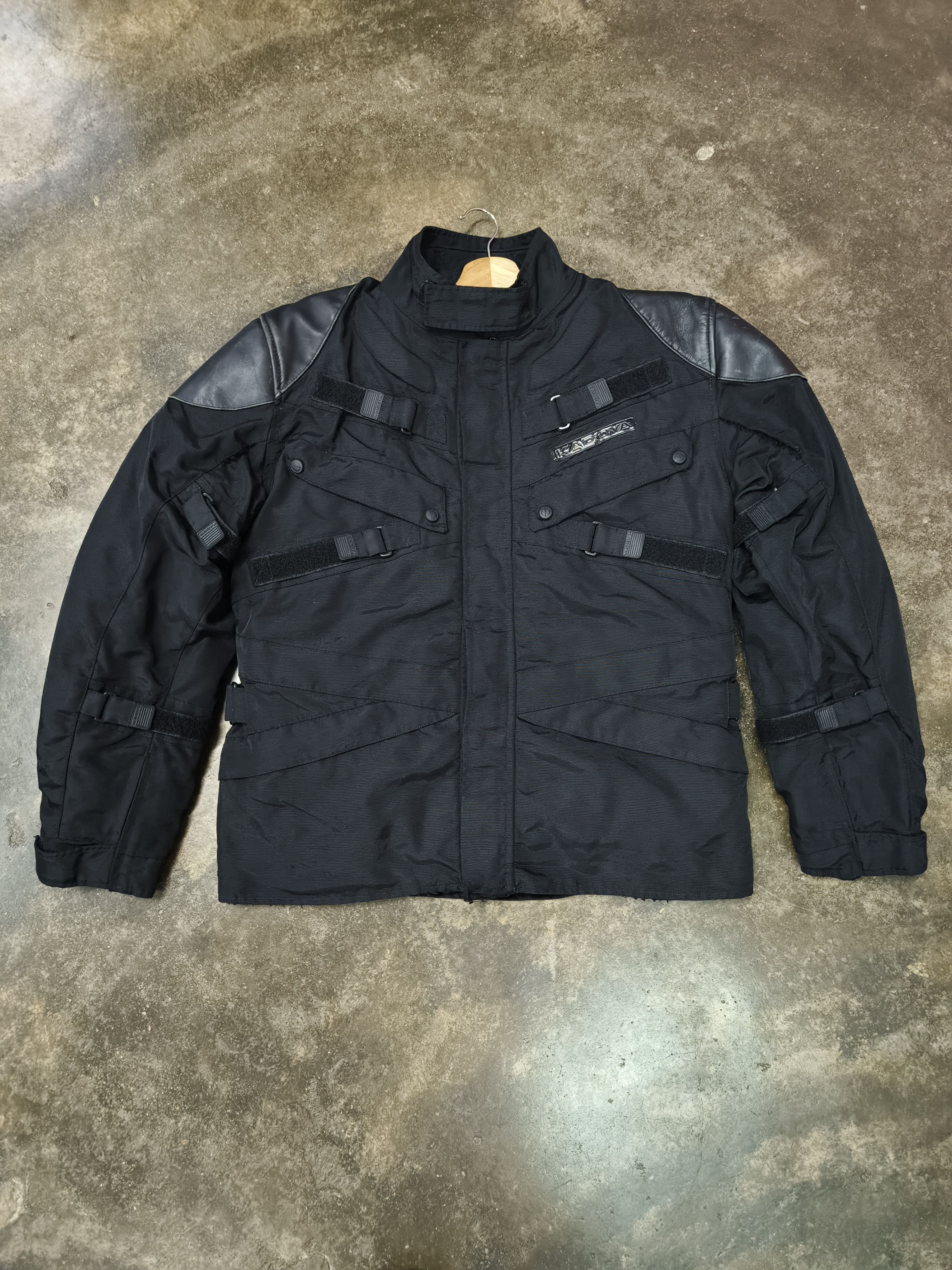 Kadoya KADOYA PADDING LEATHER MOTORCYCLE JACKET DISTRESSED Size US XL / EU 56 / 4 - 1 Thumbnail