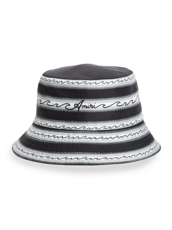 Amiri o1s1wg110825 Size: OS / Gradient Striped Bucket Hat / Cap Size ONE SIZE - 1 Thumbnail