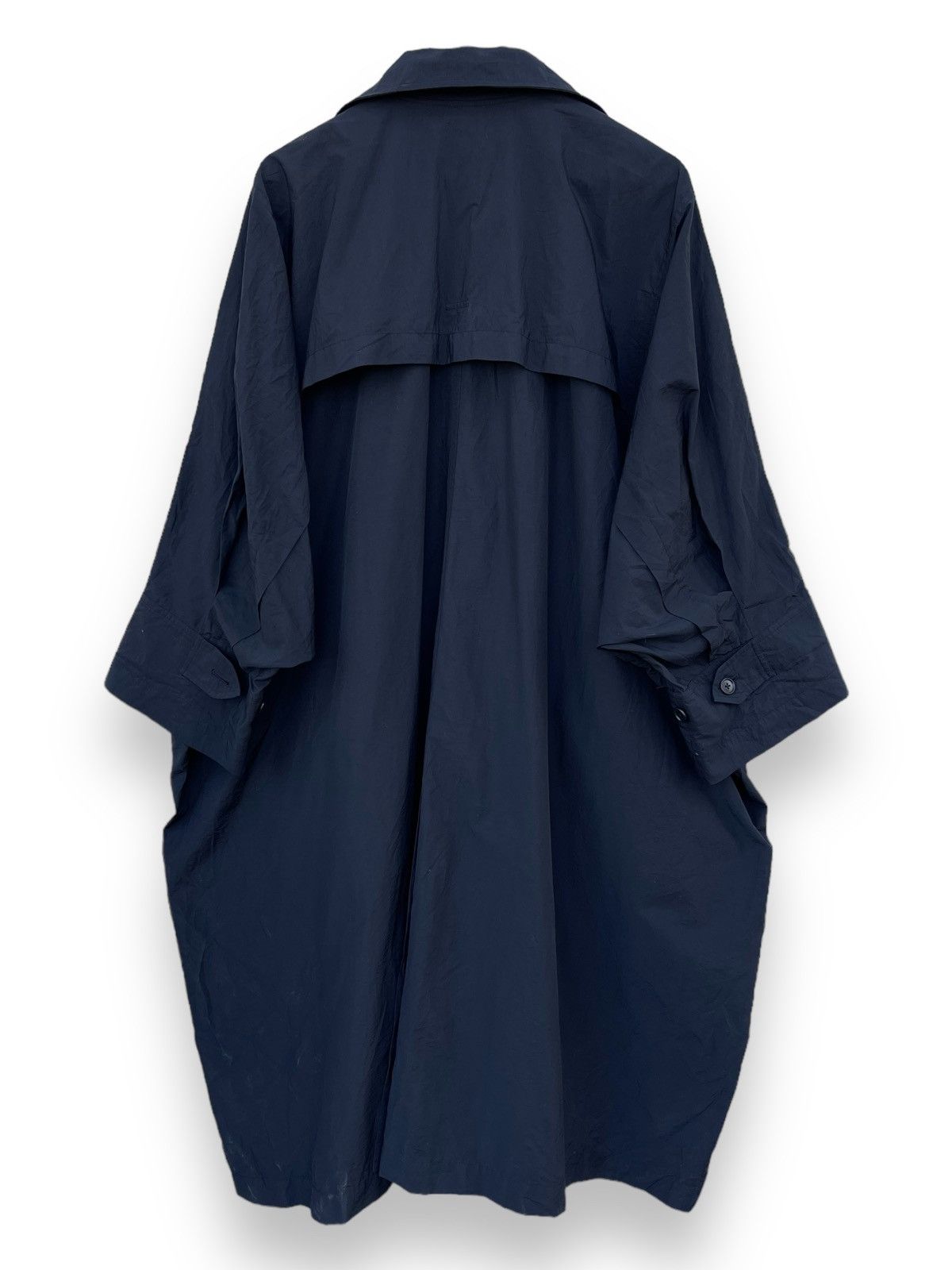 Issey Miyake 🔥A/W 1980'S ISSEY MIYAKE PERMANENTE OVERSIZED COAT JACKET Size US M / EU 48-50 / 2 - 7 Thumbnail