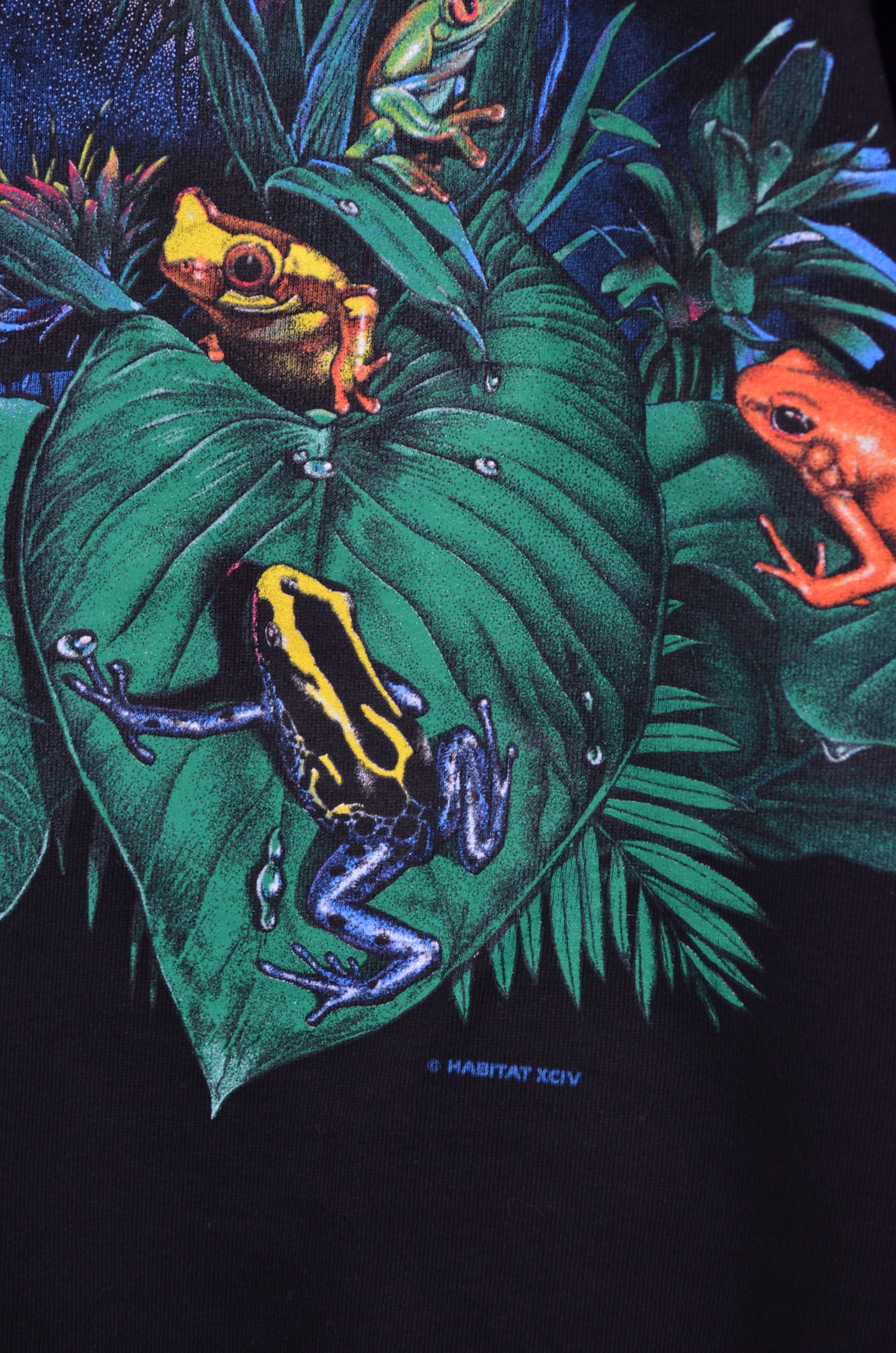 Habitat × Vintage Vintage Habitat Nature Sweatshirt XL 1994 Frogs USA BNWT! Size US XL / EU 56 / 4 - 13 Thumbnail