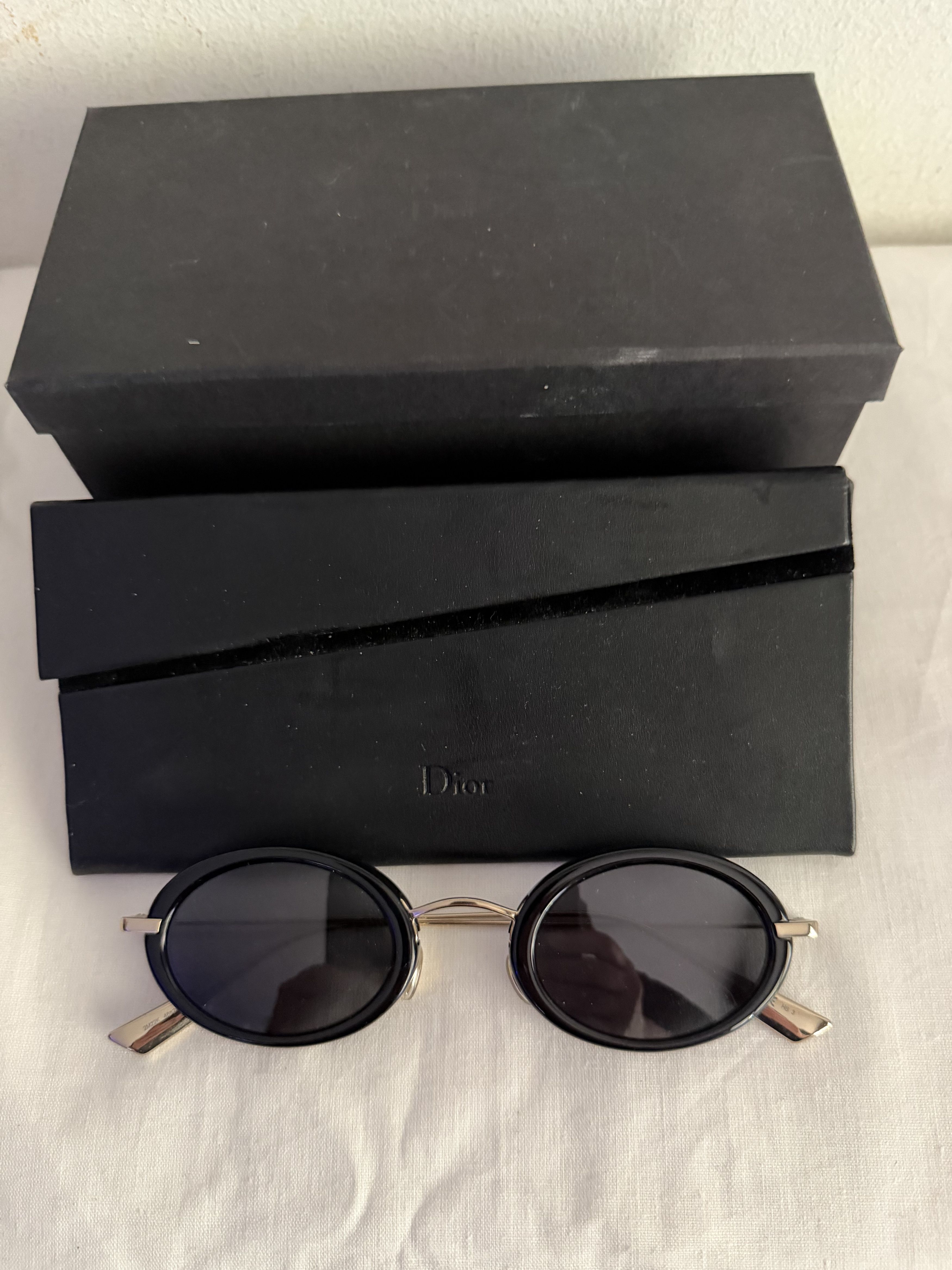 Dior "DiorHypnotic2" Oval Sunglasses (2M22K) Size ONE SIZE - 2 Thumbnail
