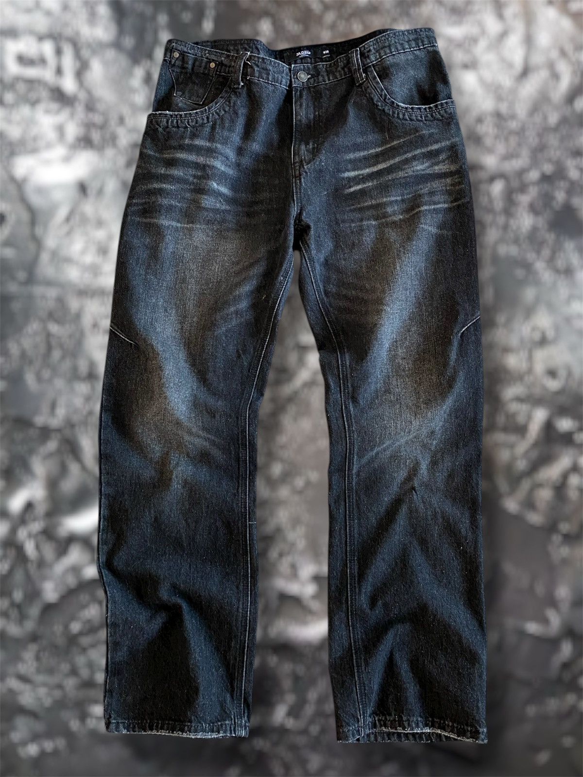 Jaded London Jaded London Vintage Y2K Jeans – W38 – Unique Pocket Design Size US 38 / EU 54 - 1 Thumbnail