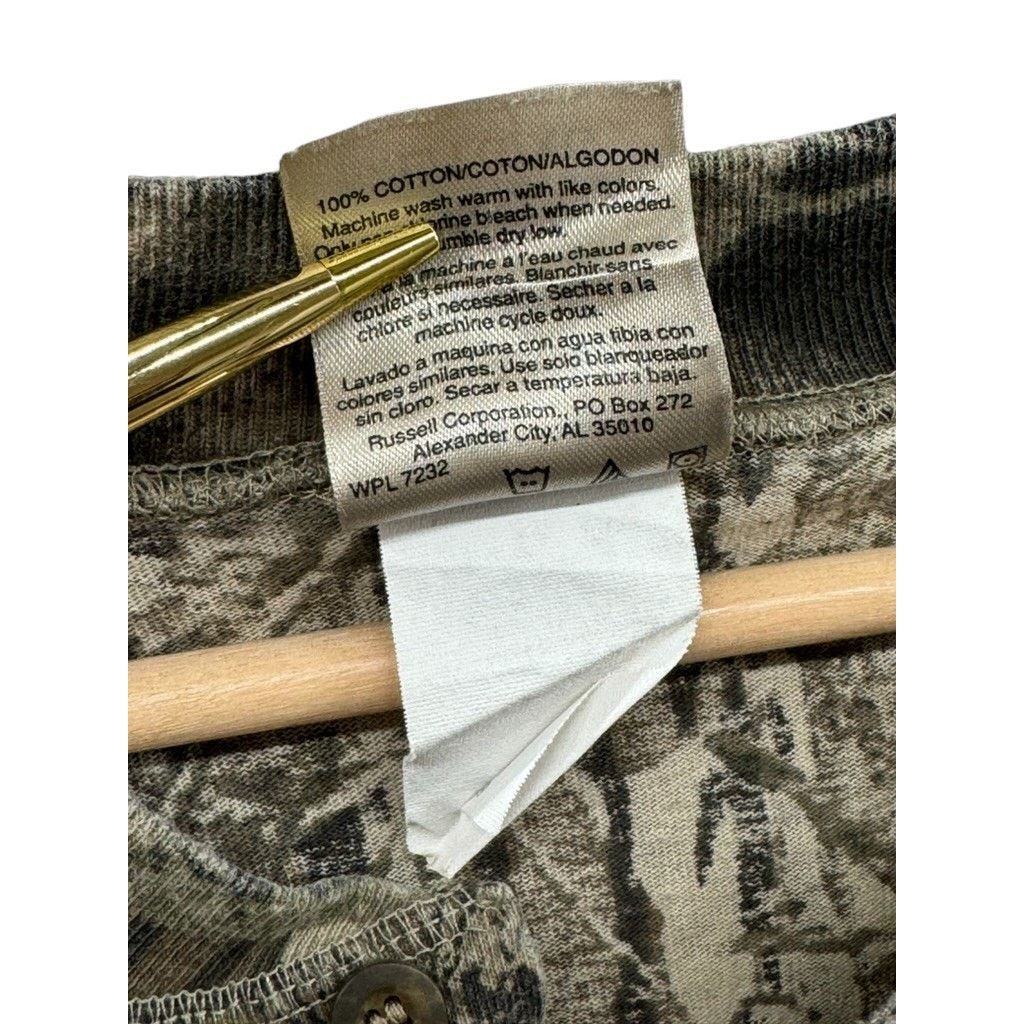 Jerzees × Realtree × Vintage 2000's Jerzees Outdoors Mossy Oak Breakup Realtree L/S Tee Size US XL / EU 56 / 4 - 4 Thumbnail