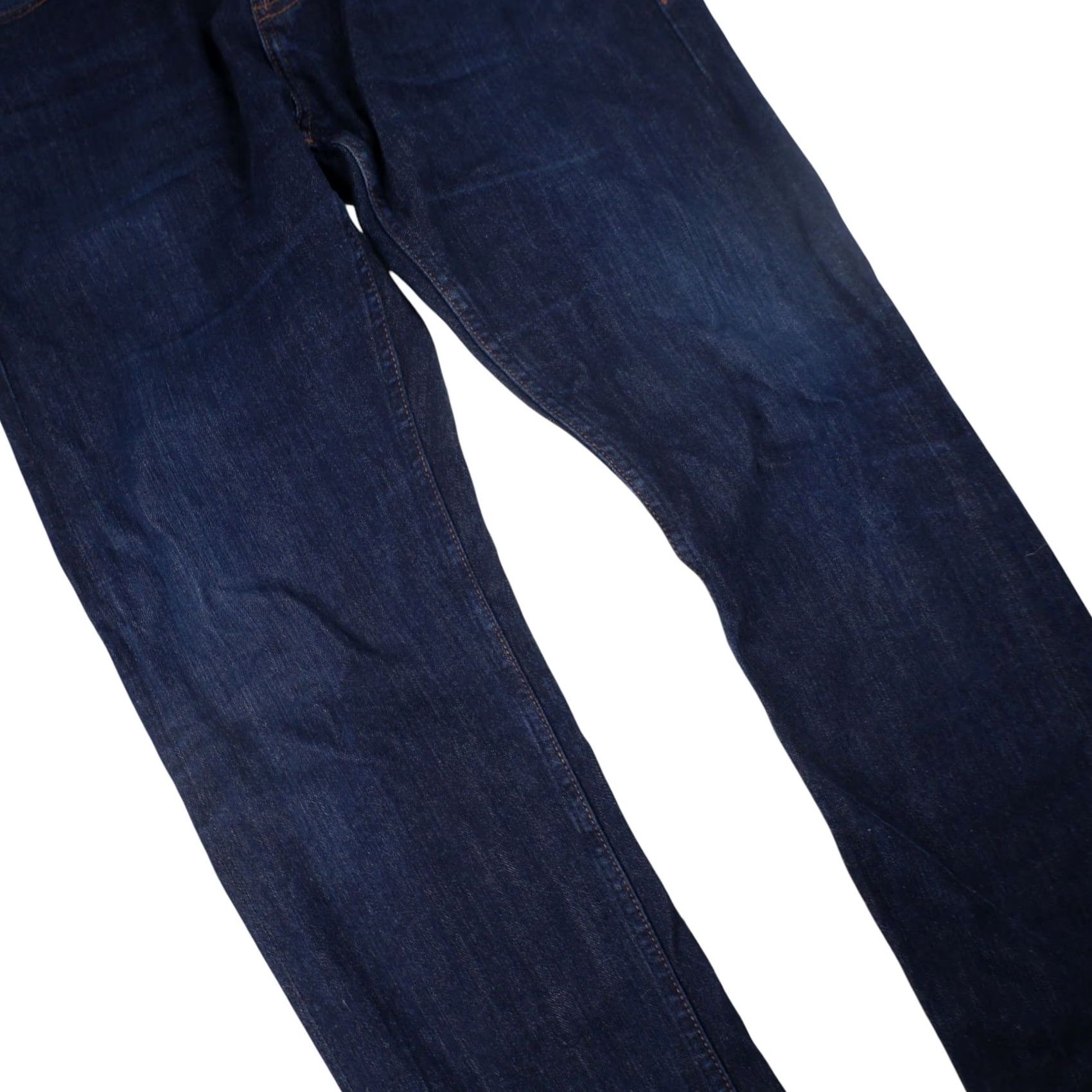 The Unbranded Brand VINTAGE The Unbranded Brand Mens Denim Jeans Blue 34x31 Selvedge Straight Regular Inseam 31 Mens Blue Jeans Size US 34 / EU 50 - 3 Thumbnail