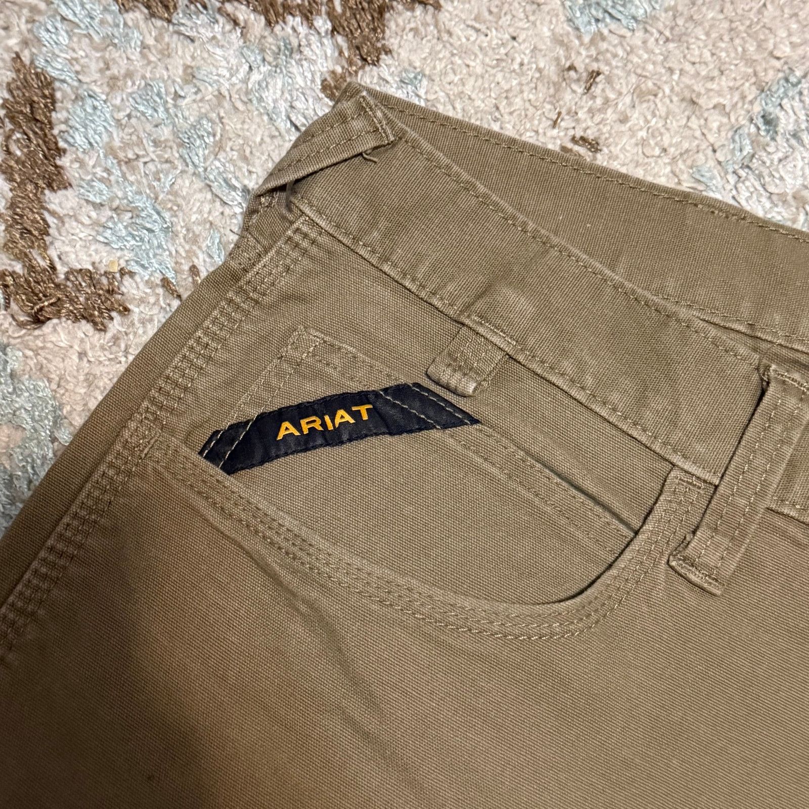 Ariat Ariat Rebar Mens M4 Relaxed Straight Carpenter Pants 38x34 Size US 38 / EU 54 - 6 Thumbnail