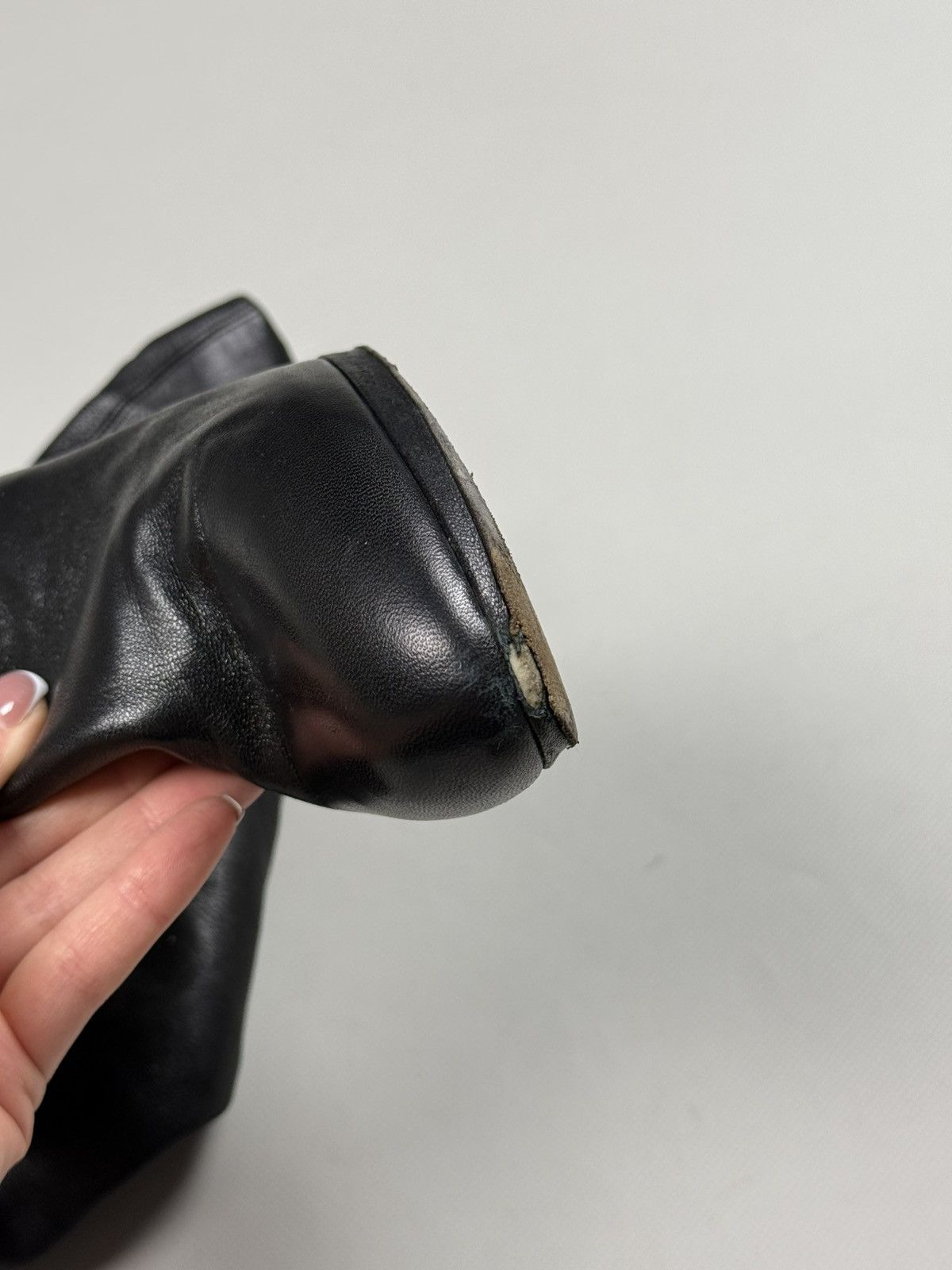 Sergio Rossi Sergio Rossi Ladies Leather Over The Knee Heeled Boots Size US 8.5 / IT 38.5 - 16 Thumbnail