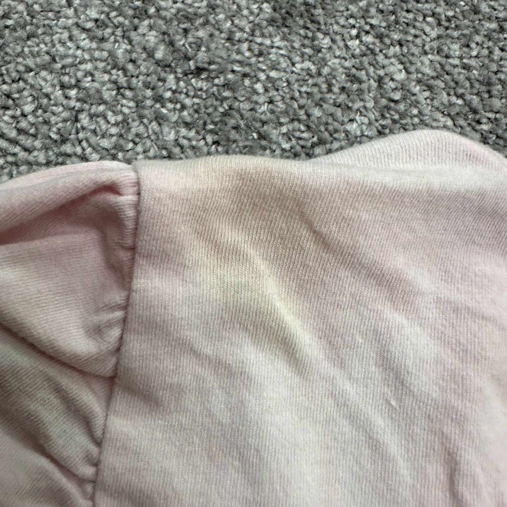AQUA VINTAGE Aqua Shirt Womens XS Pink Tie-Dye Puff Sleeve Crew Neck Top 60s Beach Love Short Sleeve Womens Size XS / US 0-2 / IT 36-38 - 5 Thumbnail