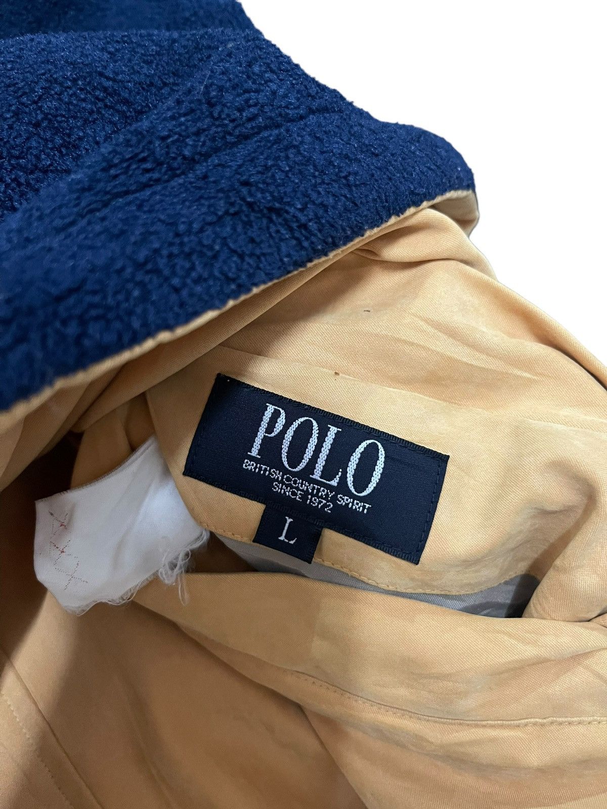 Vintage POLO BIG LOGO REVERSIBLE JACKET Size US L / EU 52-54 / 3 - 5 Thumbnail