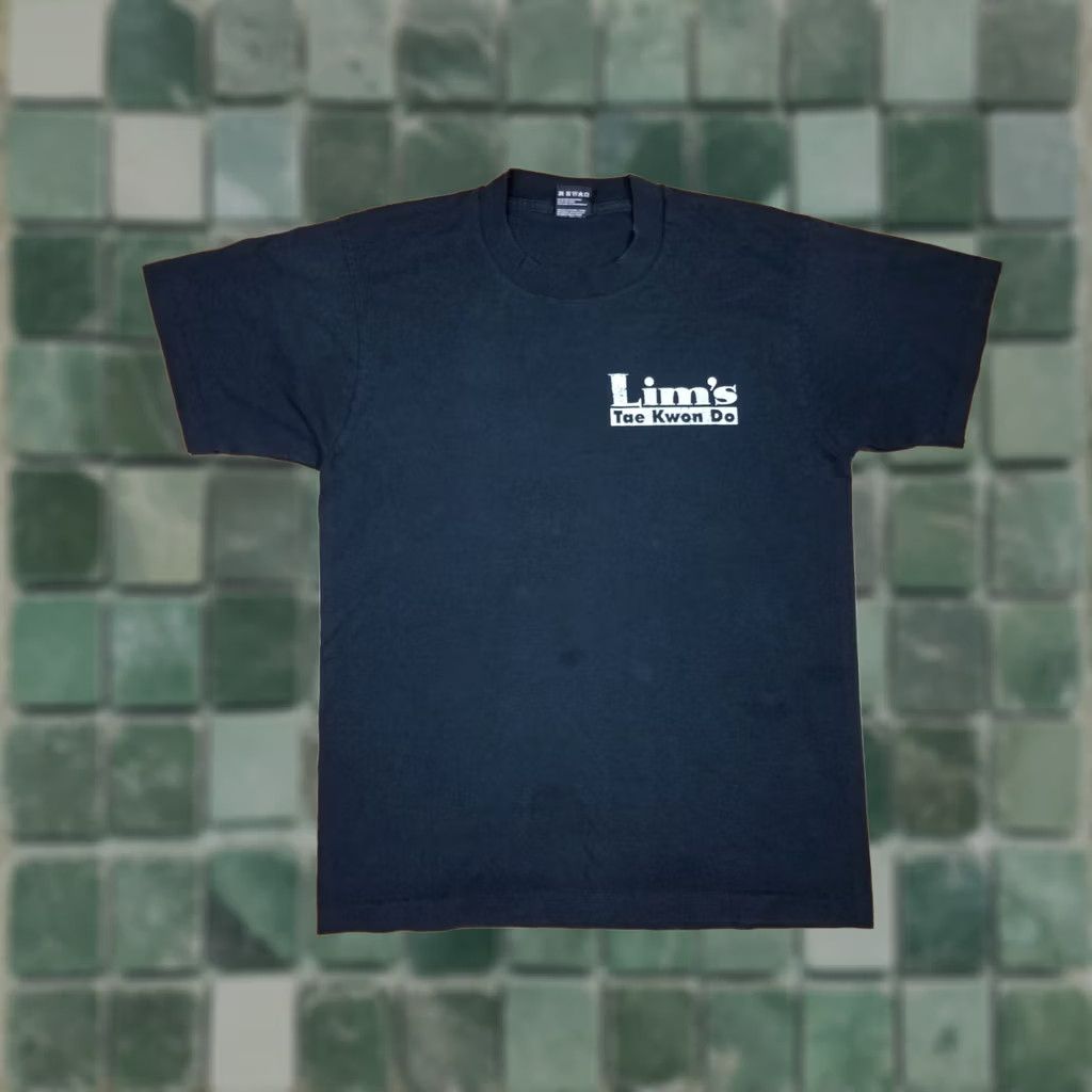 Vintage VINATGE 90' LIM'S TAE KWON DO KOREAN MARTIAL ARTS BLACK T-SHIRT SZ M Size US M / EU 48-50 / 2 - 1 Thumbnail