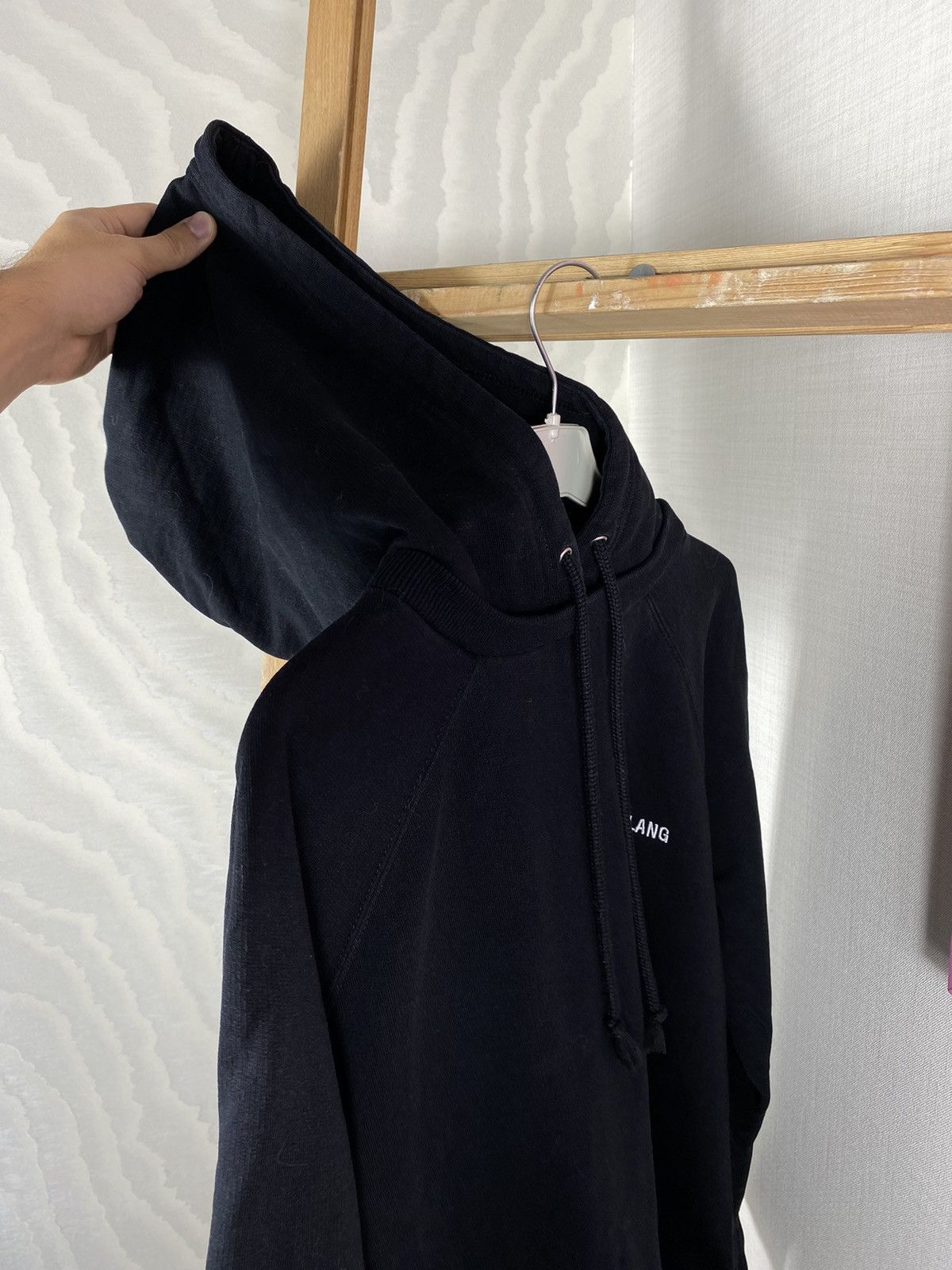 Helmut Lang Helmut Lang Embroidered Copyright Hoodie Size S / US 4 / IT 40 - 12 Thumbnail