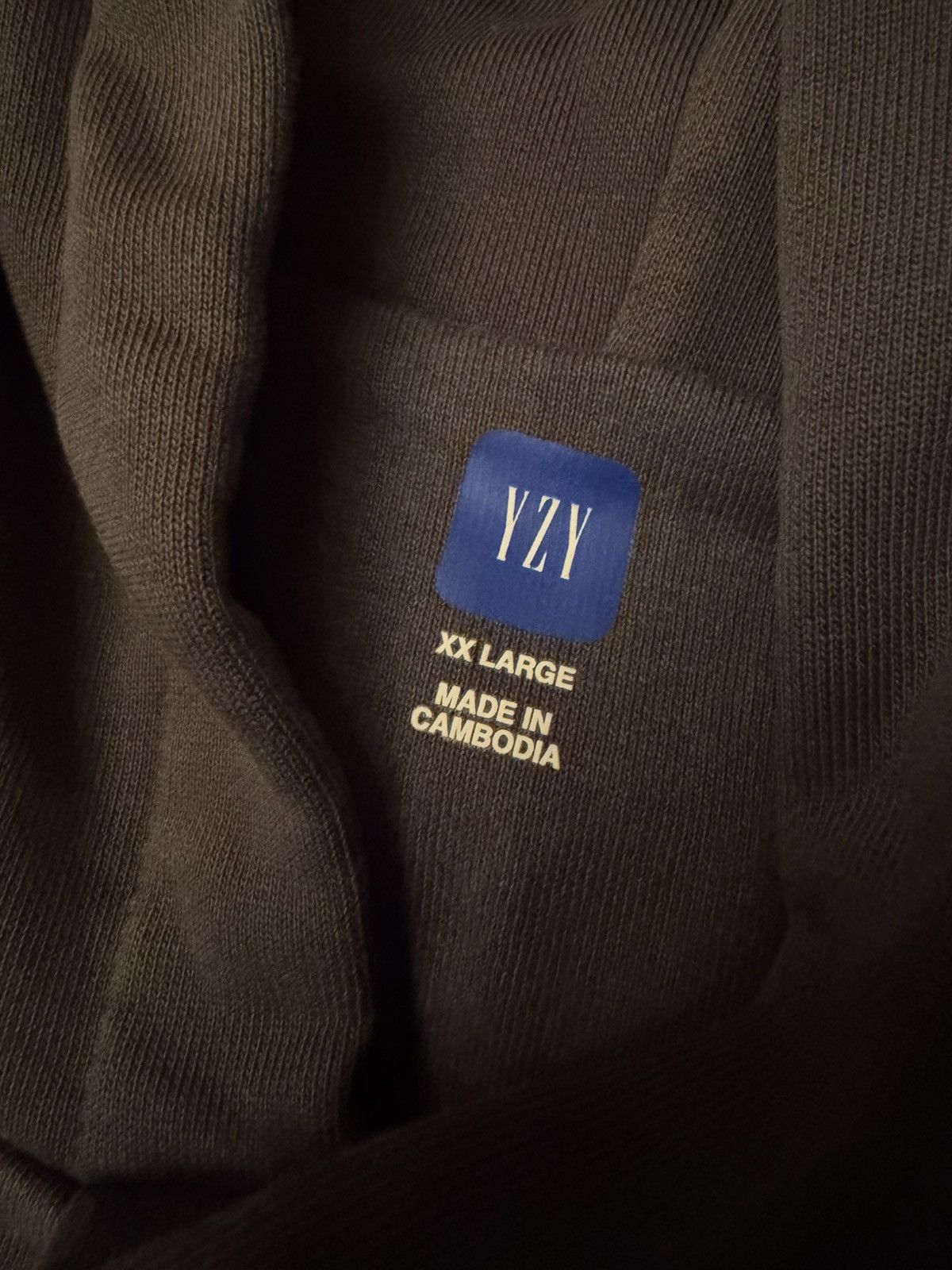 Balenciaga × Gap × Kanye West Yeezy Gap Balenciaga Logo Shrunken Hoodie Black Size US XL / EU 56 / 4 - 7 Thumbnail