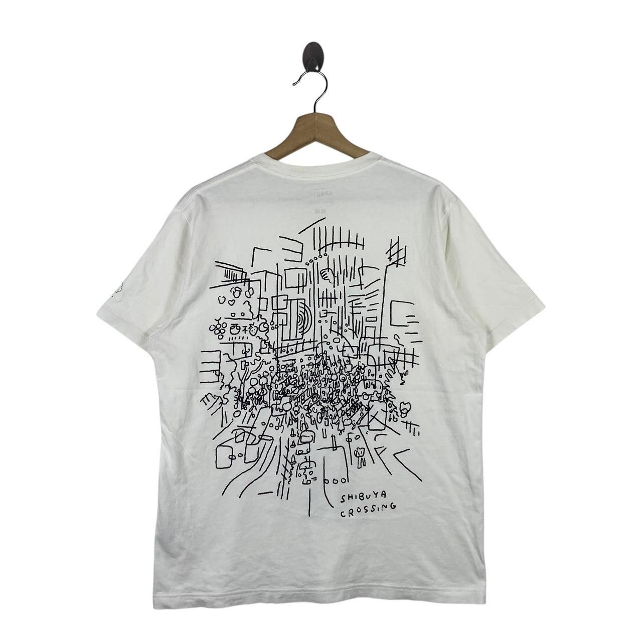 Uniqlo JASON POLAN x UNIQLO Shibuya Crossing Art Tee Shirt Artist Size US L / EU 52-54 / 3 - 5 Thumbnail