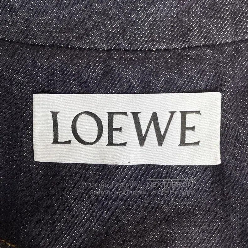 Loewe Loewe Navy Blue Denim Jacket Size 4XL / US 24-26 - 5 Thumbnail