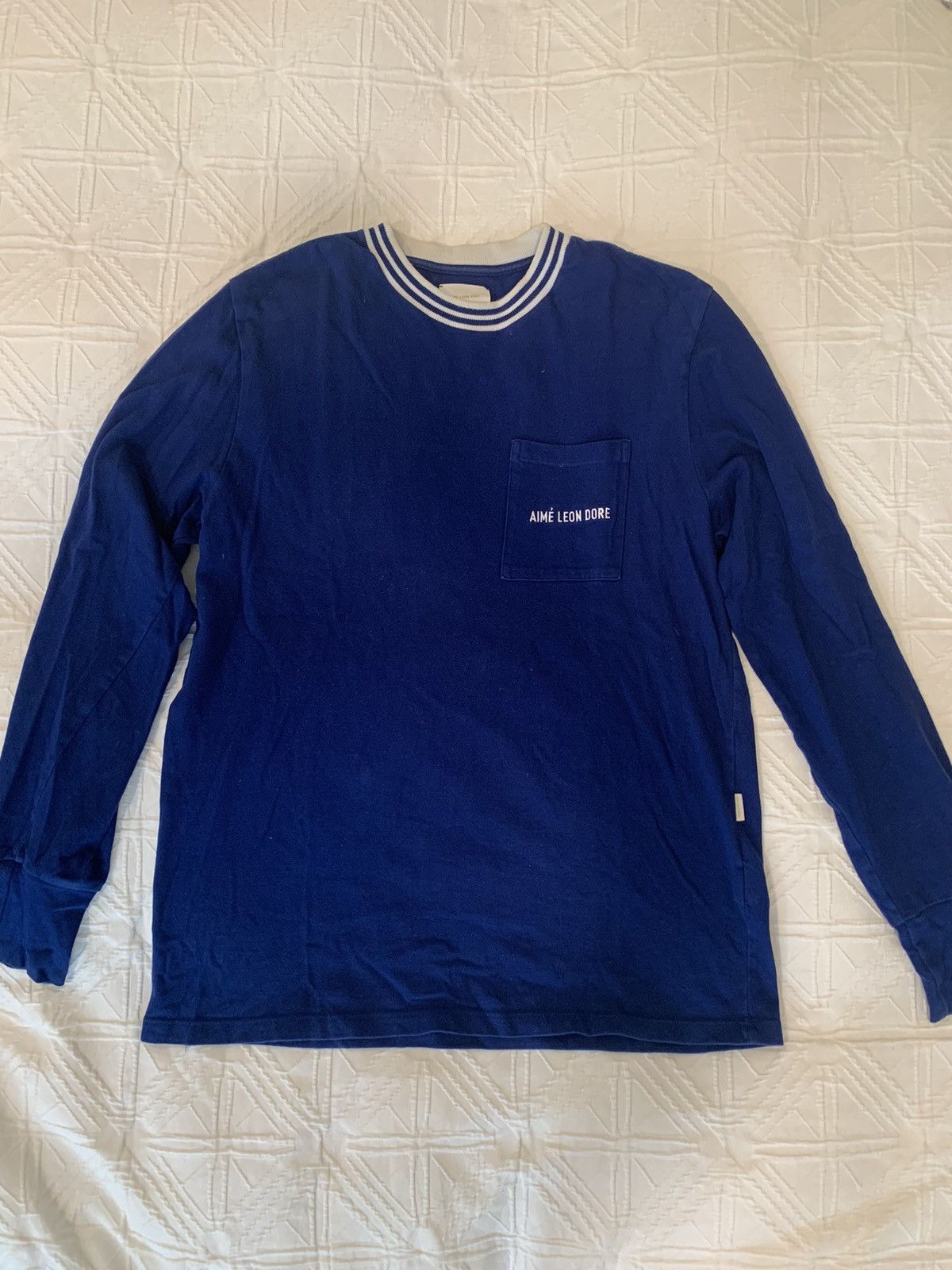 Aime Leon Dore Long-Sleeve Ribbed Football Jersey | Grailed