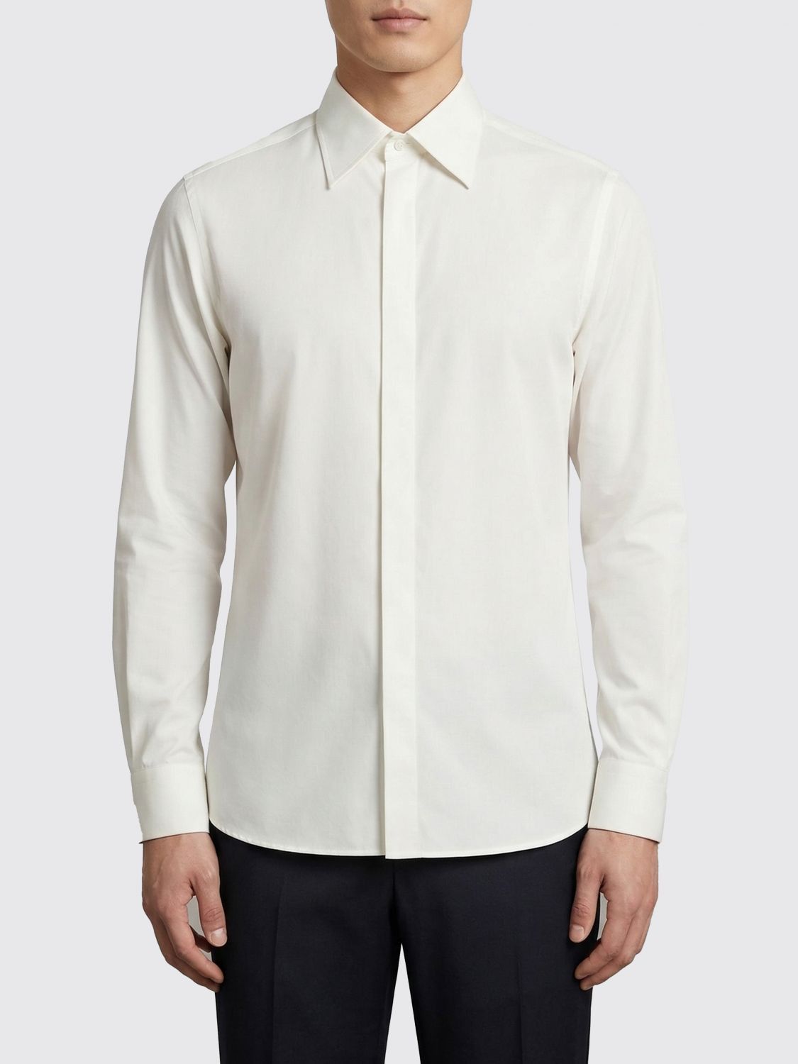 Valentino Valentino Shirt Men White Size US M / EU 48-50 / 2 - 1 Thumbnail