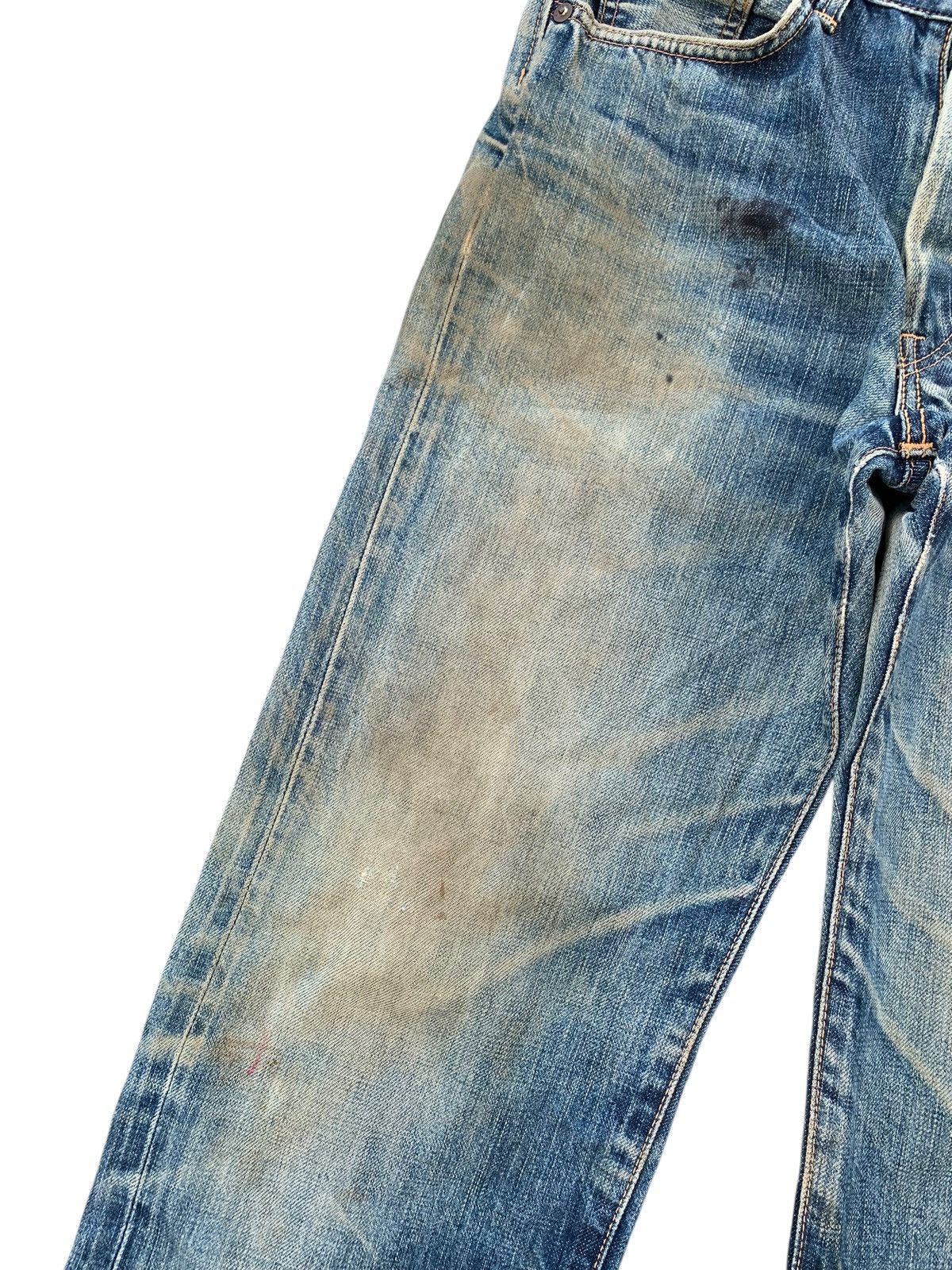 Kapital VINTAGE EDWIN 505XX SELVEDGE RUSTY MUDWASH DISTRESSED DENIM Size US 29 - 15 Thumbnail