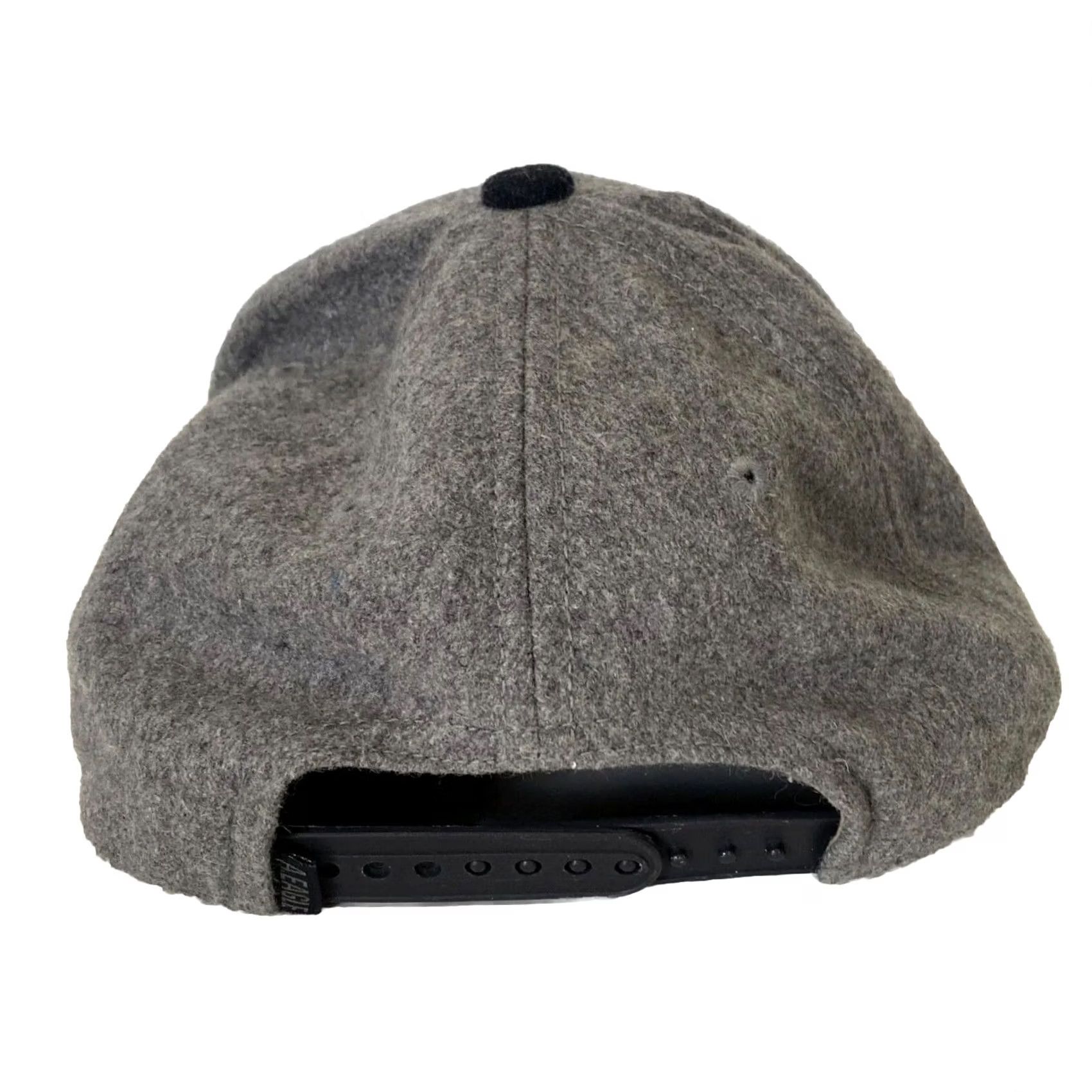 American Eagle Outfitters VINTAGE American Eagle Outfitters Hat Wool Blend Gray Black US Flag Snapback OS Adjustable Men Flat Bill Hat Size ONE SIZE - 5 Thumbnail