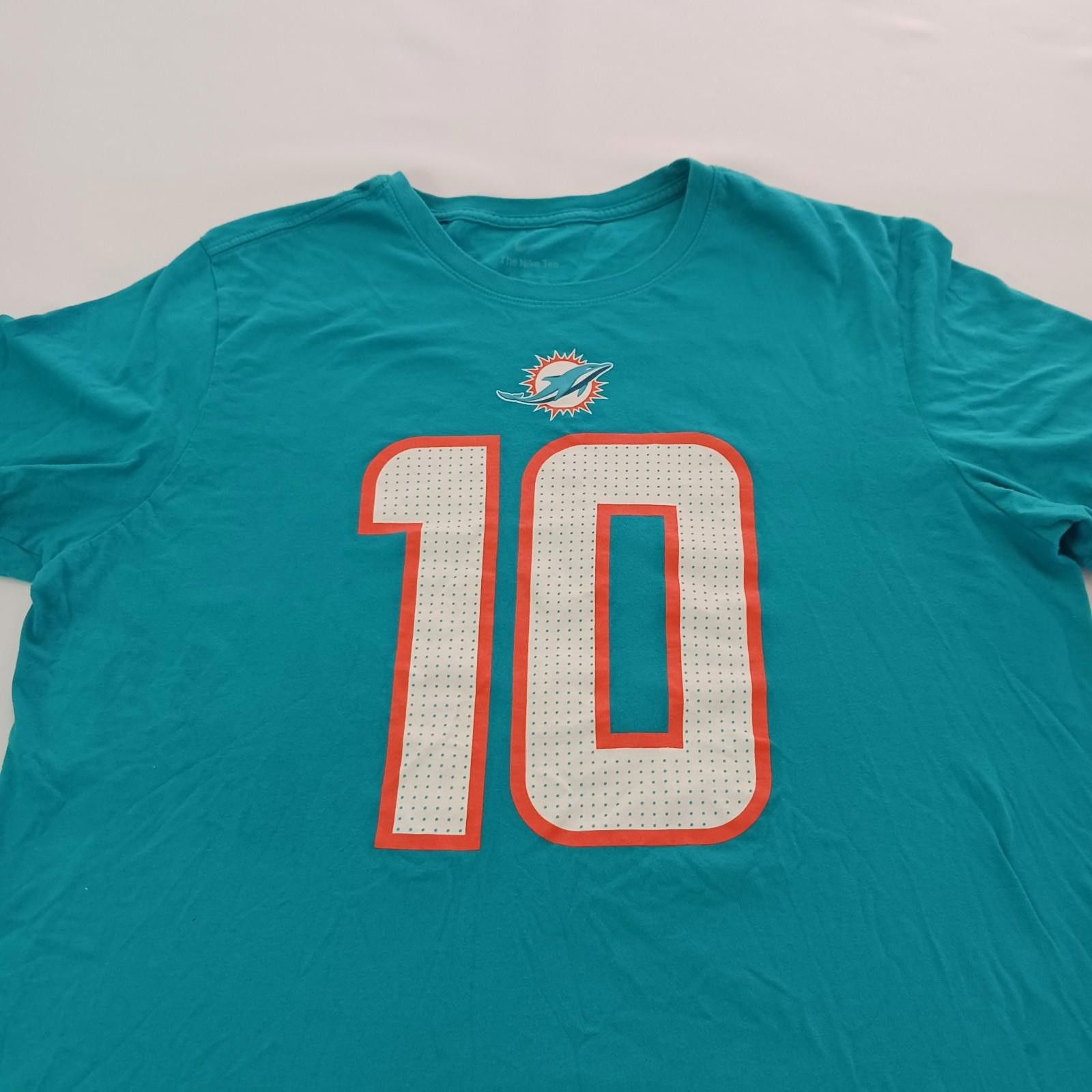 Nike Miami Dolphins T-Shirt Men's XL Green HILL # 17 The Nike Tee Size ONE SIZE - 11 Thumbnail