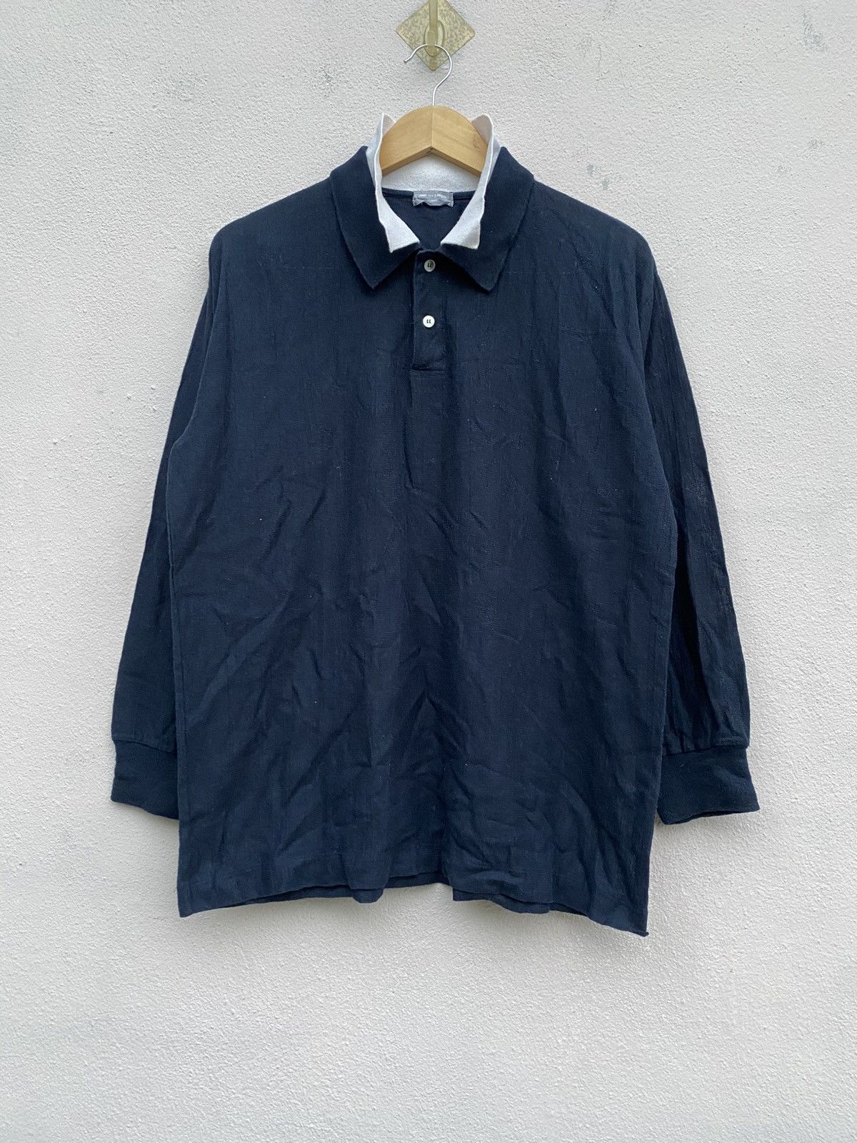 Comme des Garcons Homme Comme des garcons homme polos double coller Size US L / EU 52-54 / 3 - 5 Thumbnail