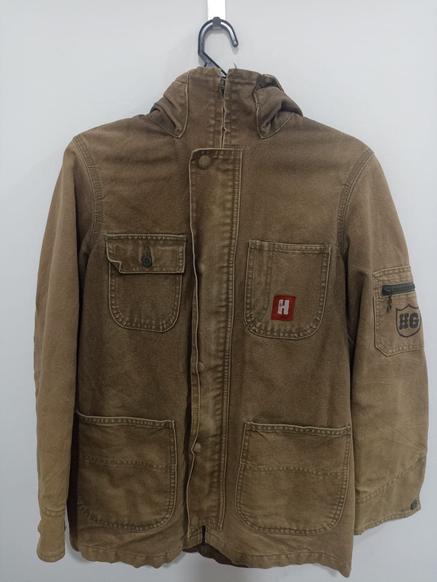 Hysteric Glamour Vintage Hysteric Glamour Denim Brown Jacket Size US L / EU 52-54 / 3 - 11 Thumbnail