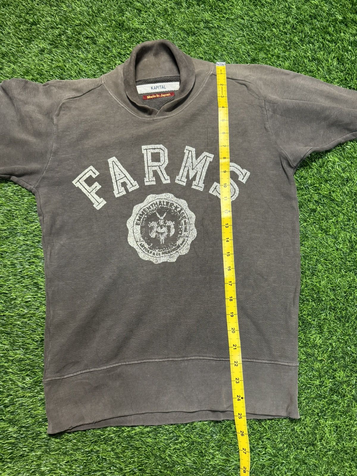 Japanese Brand vintage KAPITAL - distress longsleeve tshirt Size US S / EU 44-46 / 1 - 11 Thumbnail