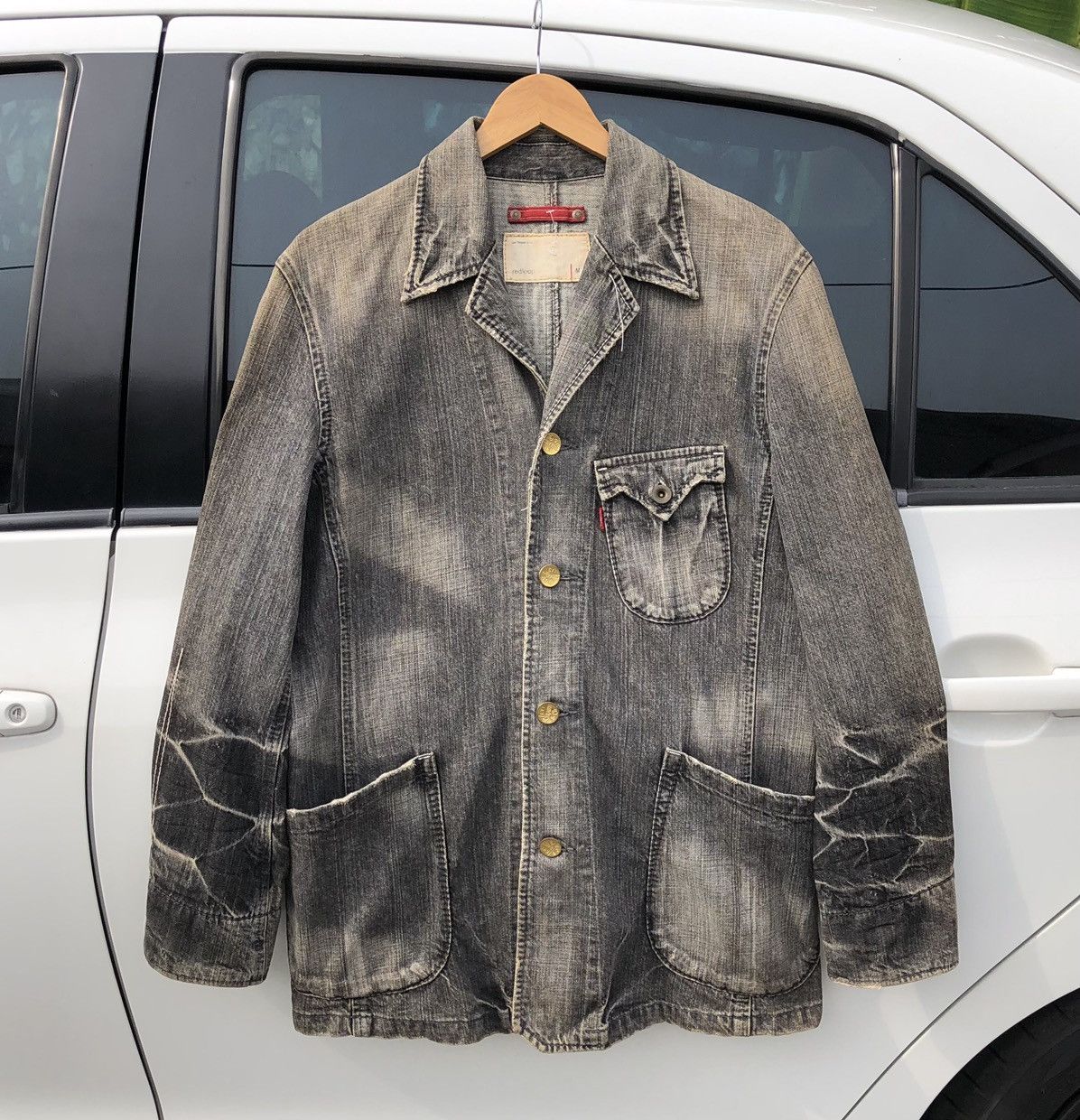 Levi's Vintage Clothing Vintage Levis Redloop Chore Denim Jacket Size US M / EU 48-50 / 2 - 1 Thumbnail