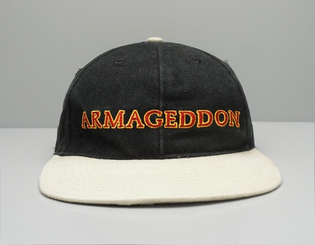 Anime 1998年 Armageddon プロモ キャップ 90's 映画 ビンテージ Size US M / EU 48-50 / 2 - 1 Thumbnail