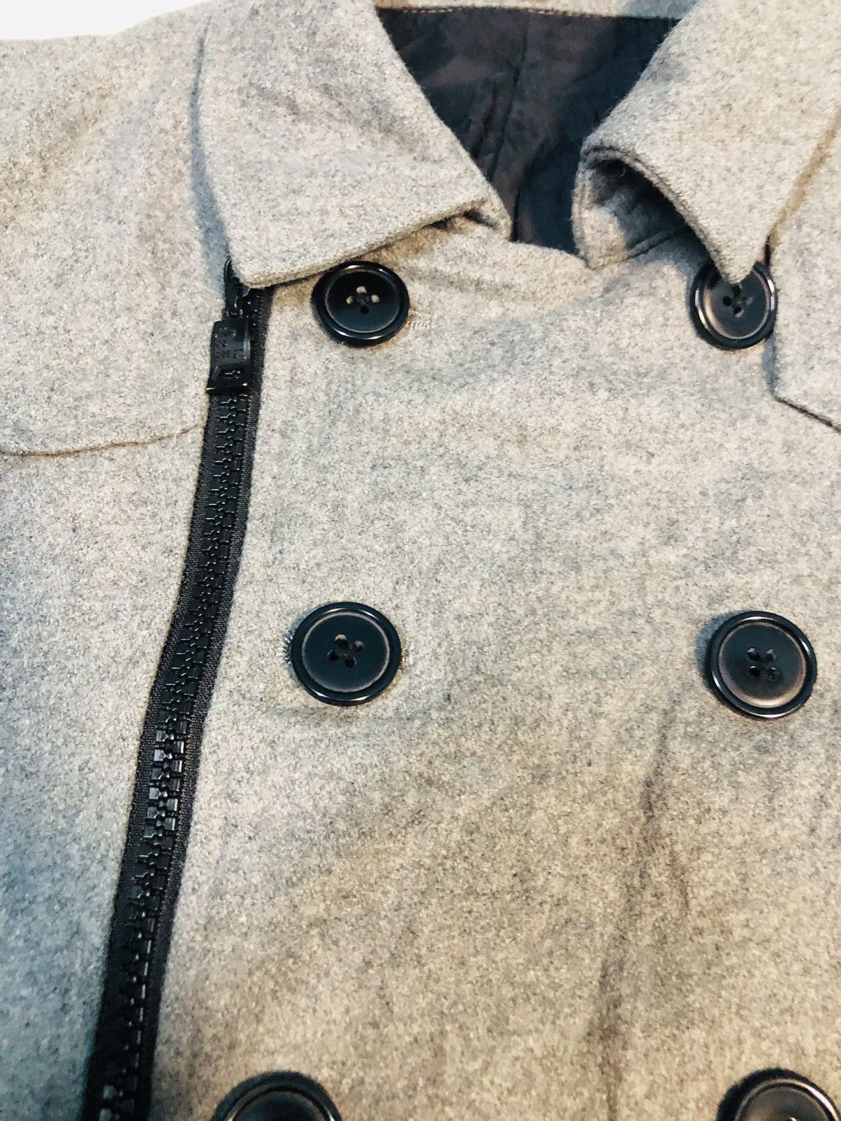 Japanese Brand Semantic Jacket With Zip And Double Buttons (14) Size US M / EU 48-50 / 2 - 4 Thumbnail