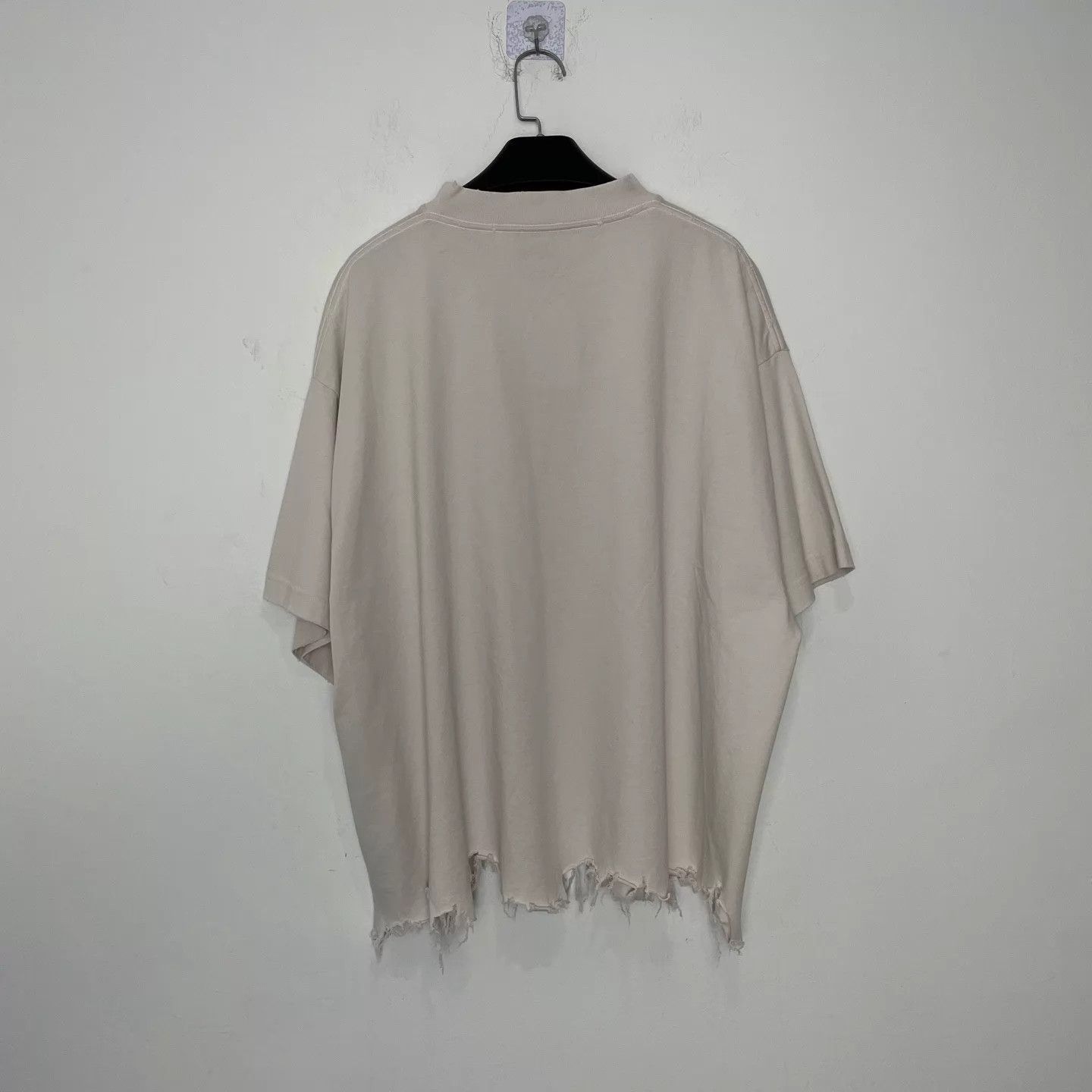 Balenciaga Balenciaga 24SS Double Ring LS Hem-Destroyed Short 2 NWT Size XS / US 0-2 / IT 36-38 - 2 Thumbnail