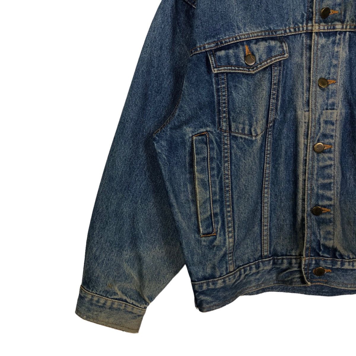 Japanese Brand 🔥90’s Vintage Denim Trucker Jacket Inspire Issey Miyake Size US M / EU 48-50 / 2 - 3 Thumbnail