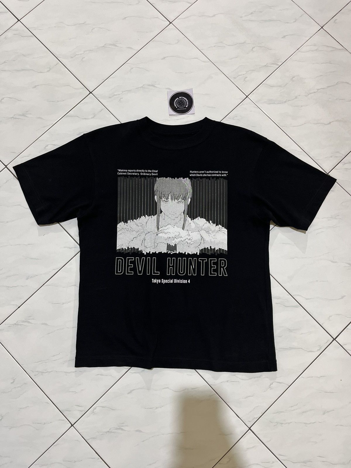 Uniqlo 🔥 Uniqlo X Kosuke Kawamura Devil Hunter Oversized Tee Size US XS / EU 42 / 0 - 2 Thumbnail