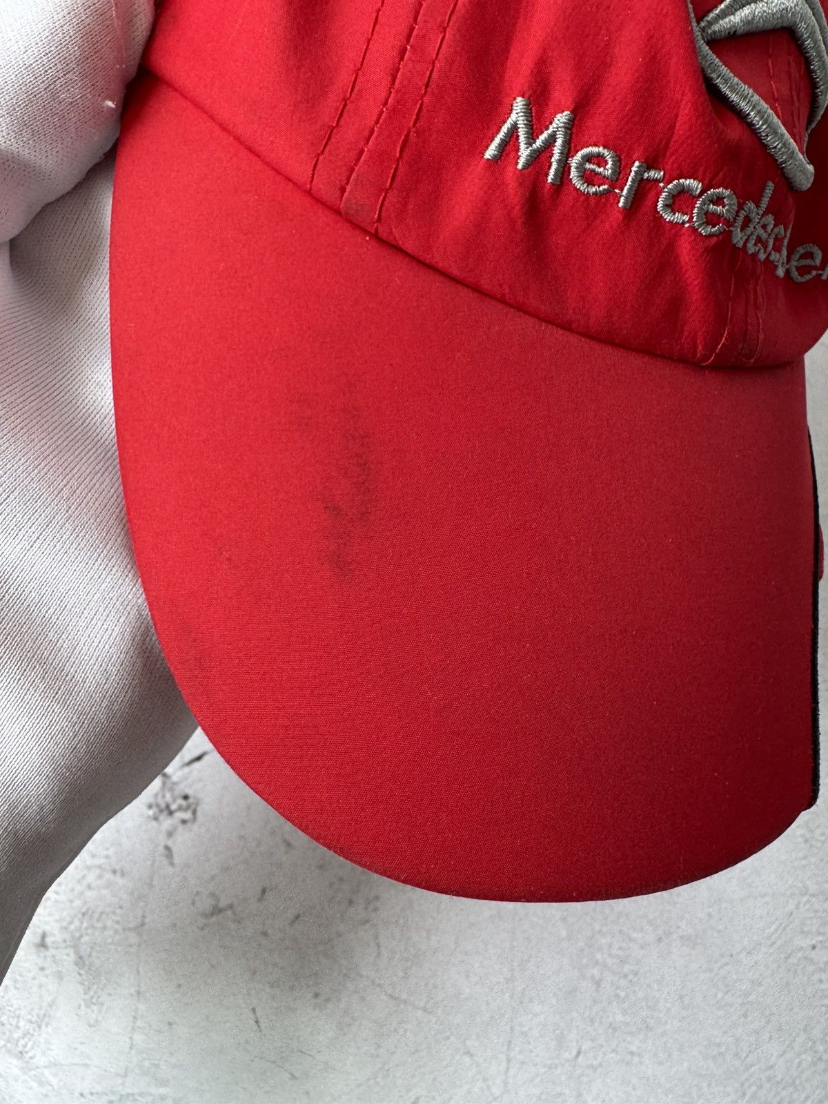 Mercedes-Benz × Vintage Mercedes Benz Cap Vintage Size ONE SIZE - 8 Thumbnail