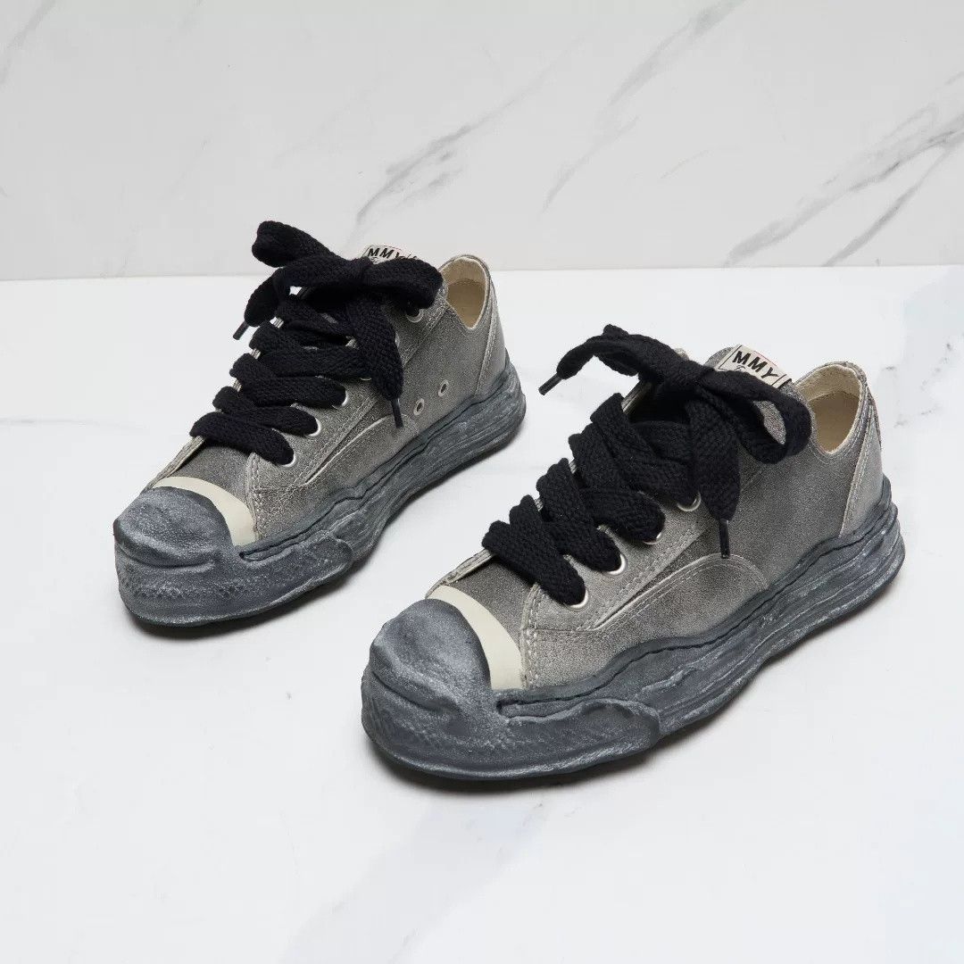Maison MIHARA YASUHIRO Mihara Yasuhiro Men's Lace-Up Dissolved Shoes Size US 9 / EU 42 - 2 Thumbnail