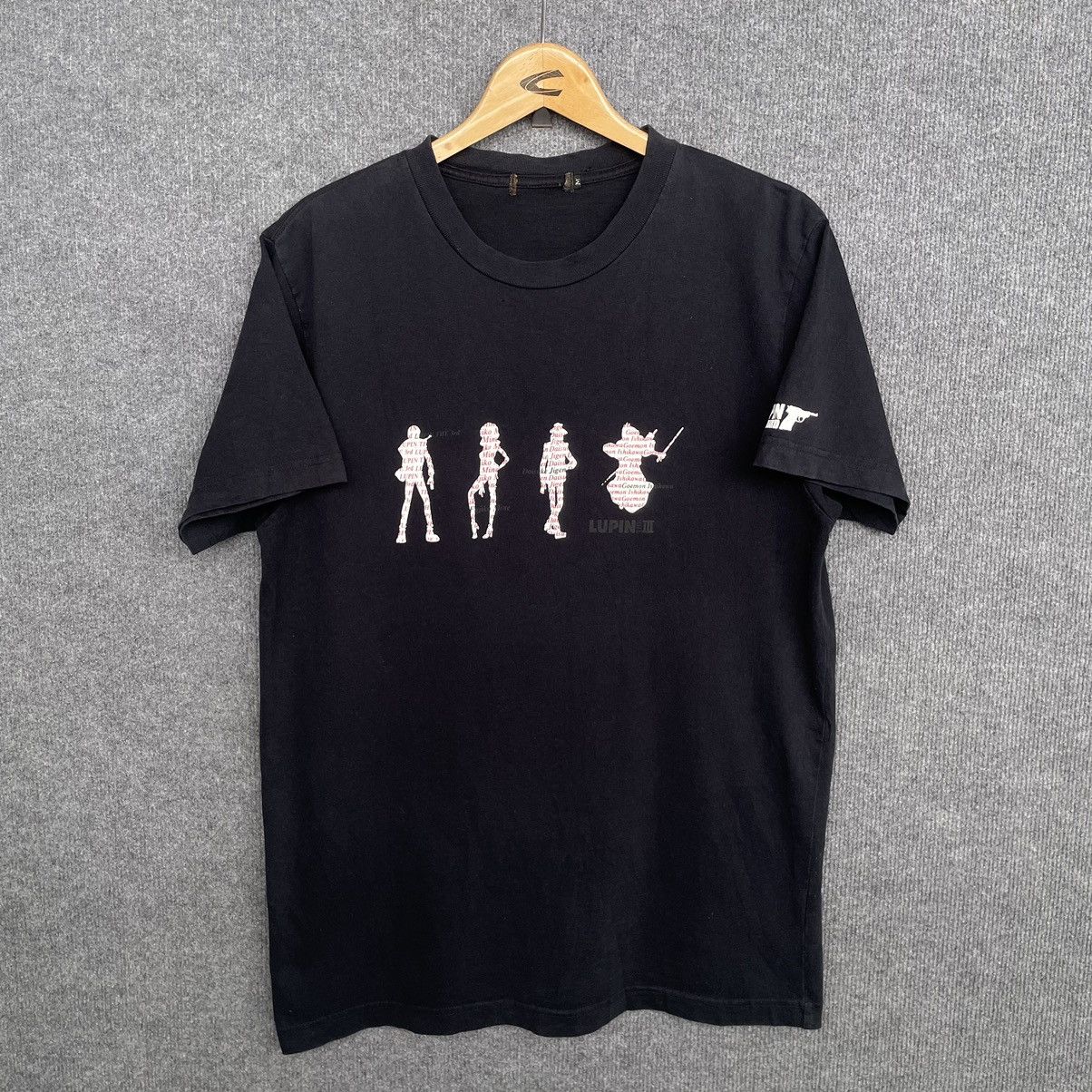 Anime × Cartoon Network × Vintage 90s Anime Lupin The Third Japanese Manga Series T Shirt Size US M / EU 48-50 / 2 - 1 Thumbnail