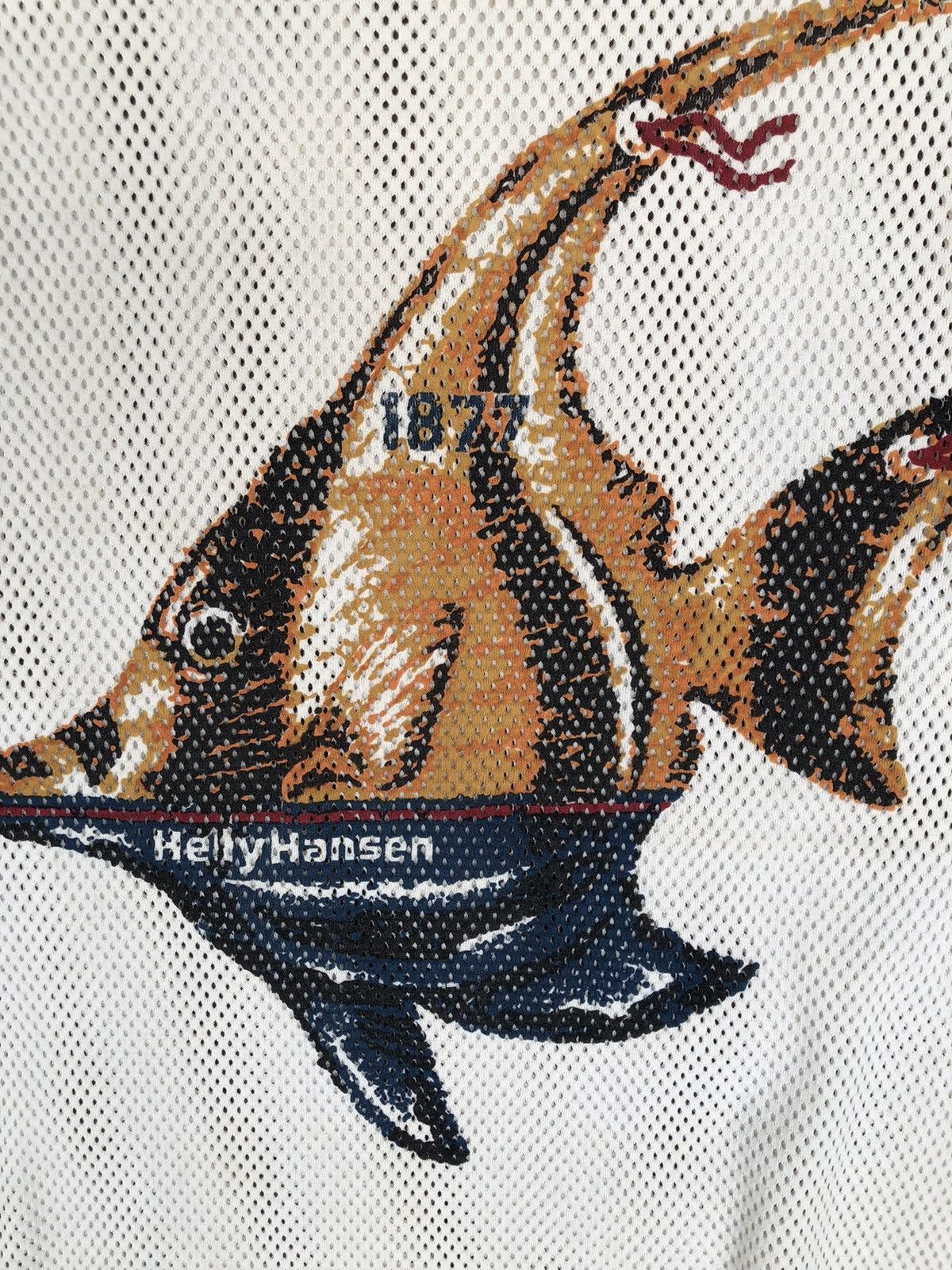 Helly Hansen Vintage Helly Hansen Big Print Mesh Tee Size US XL / EU 56 / 4 - 3 Thumbnail