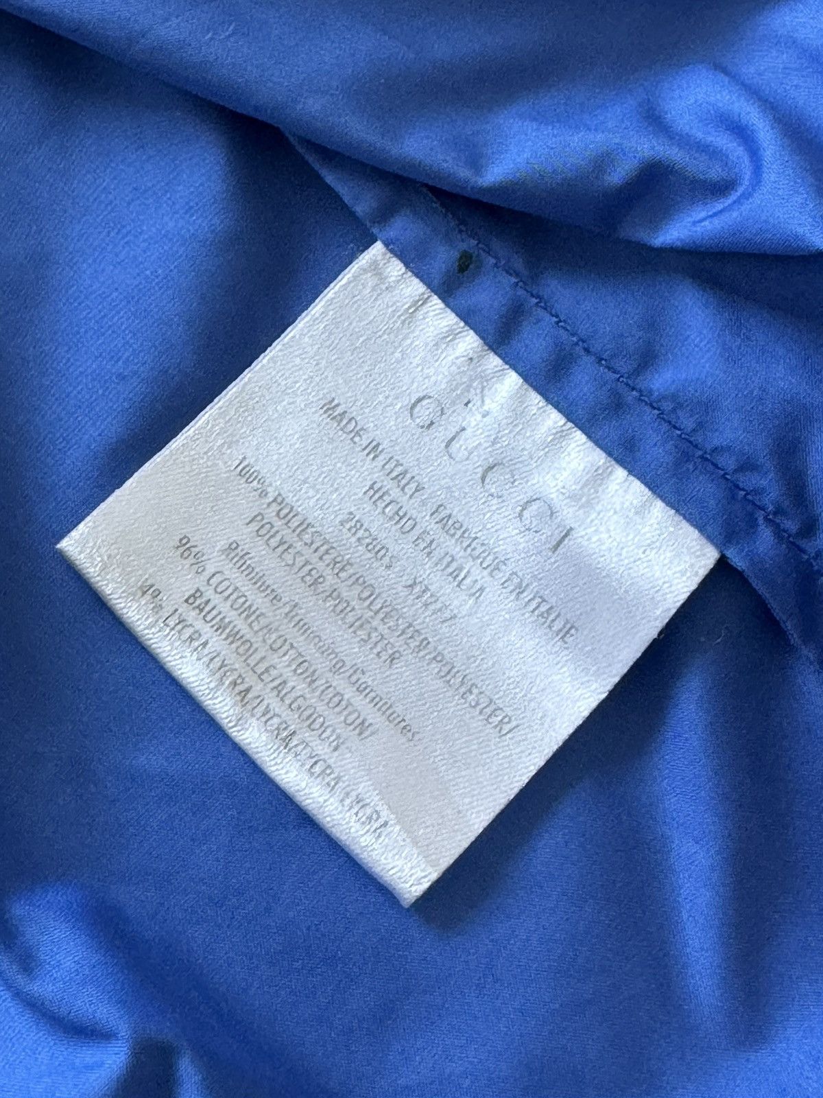 Gucci Gucci blue hooded windbreaker jacket Size US XL / EU 56 / 4 - 8 Thumbnail