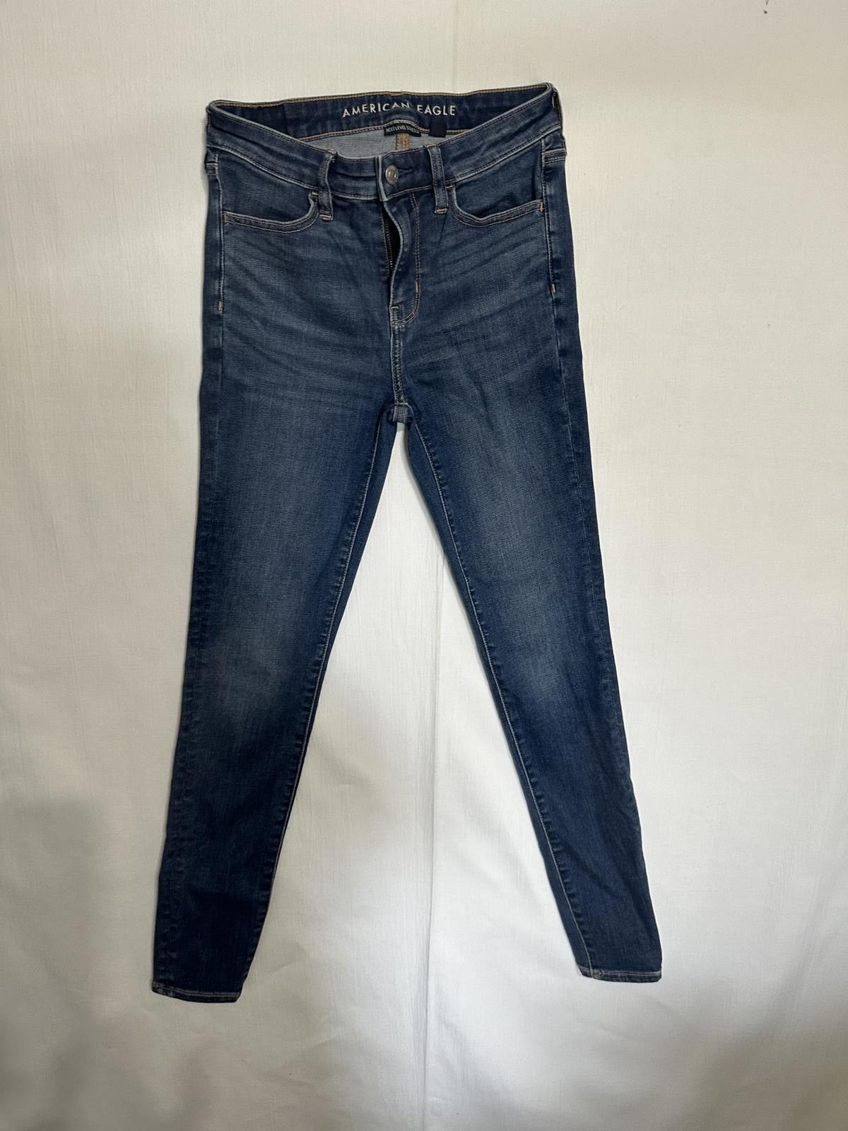 American Eagle Outfitters American Eagle Women's High-Waisted Skinny Jeans Size 27" / US 4 / IT 40 - 1 Thumbnail
