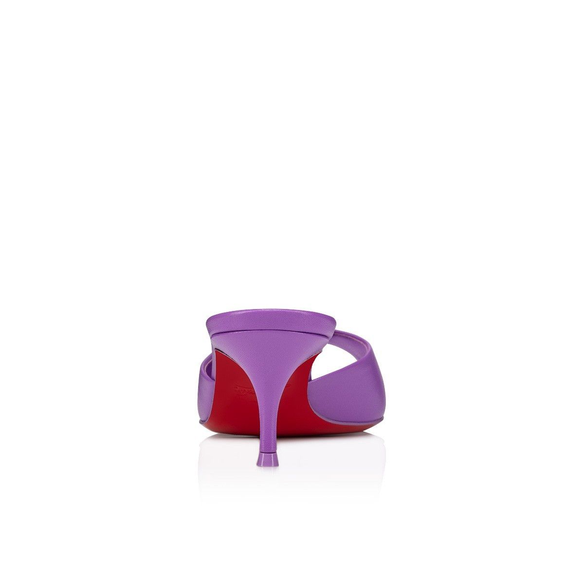 Christian Louboutin o1s1wg110924 Me Dolly Heeled in Purple Size US 10 / IT 40 - 3 Thumbnail