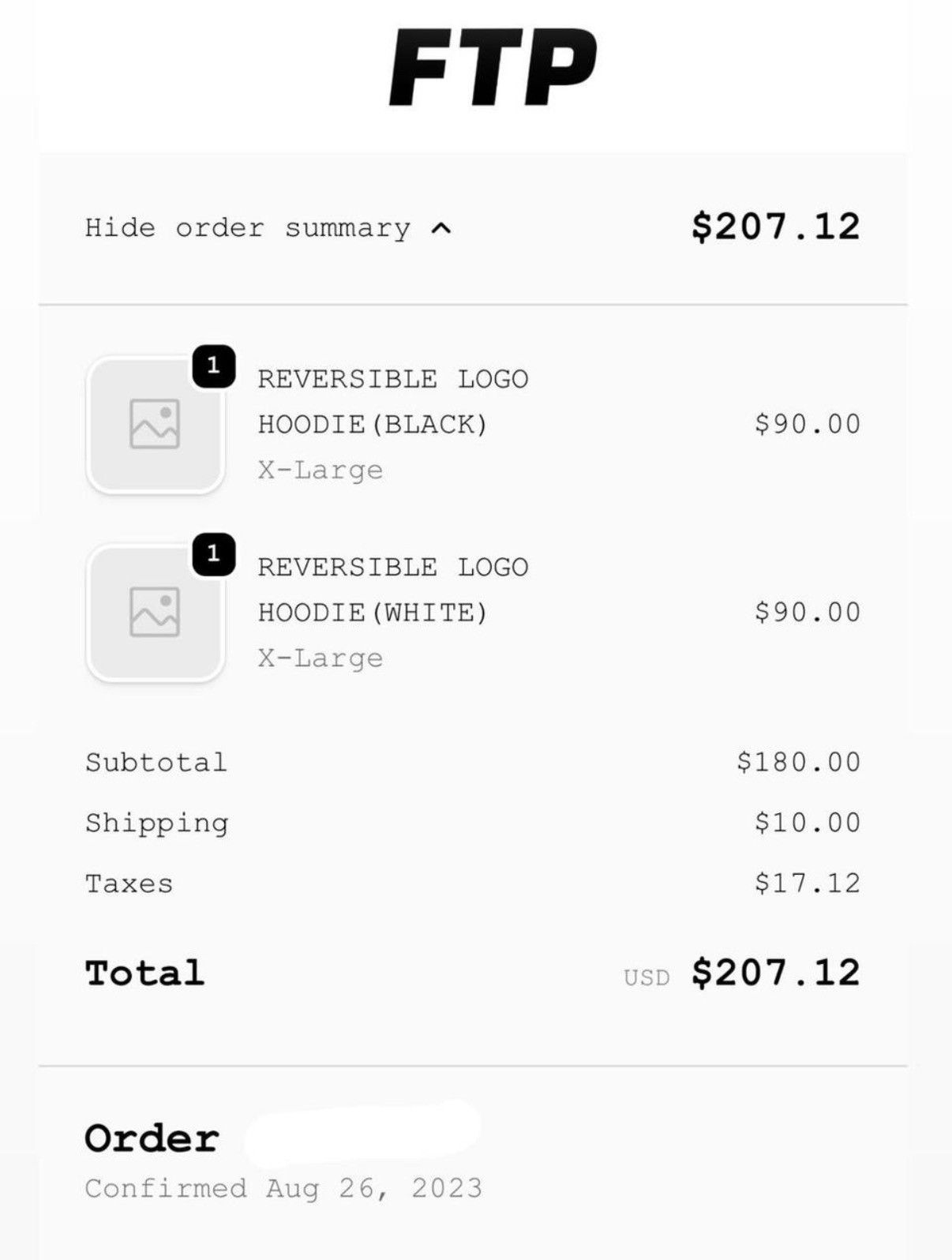 Fuck The Population White FTP Full Zip Up Hoodie Reversible Logo Size US XL / EU 56 / 4 - 7 Thumbnail