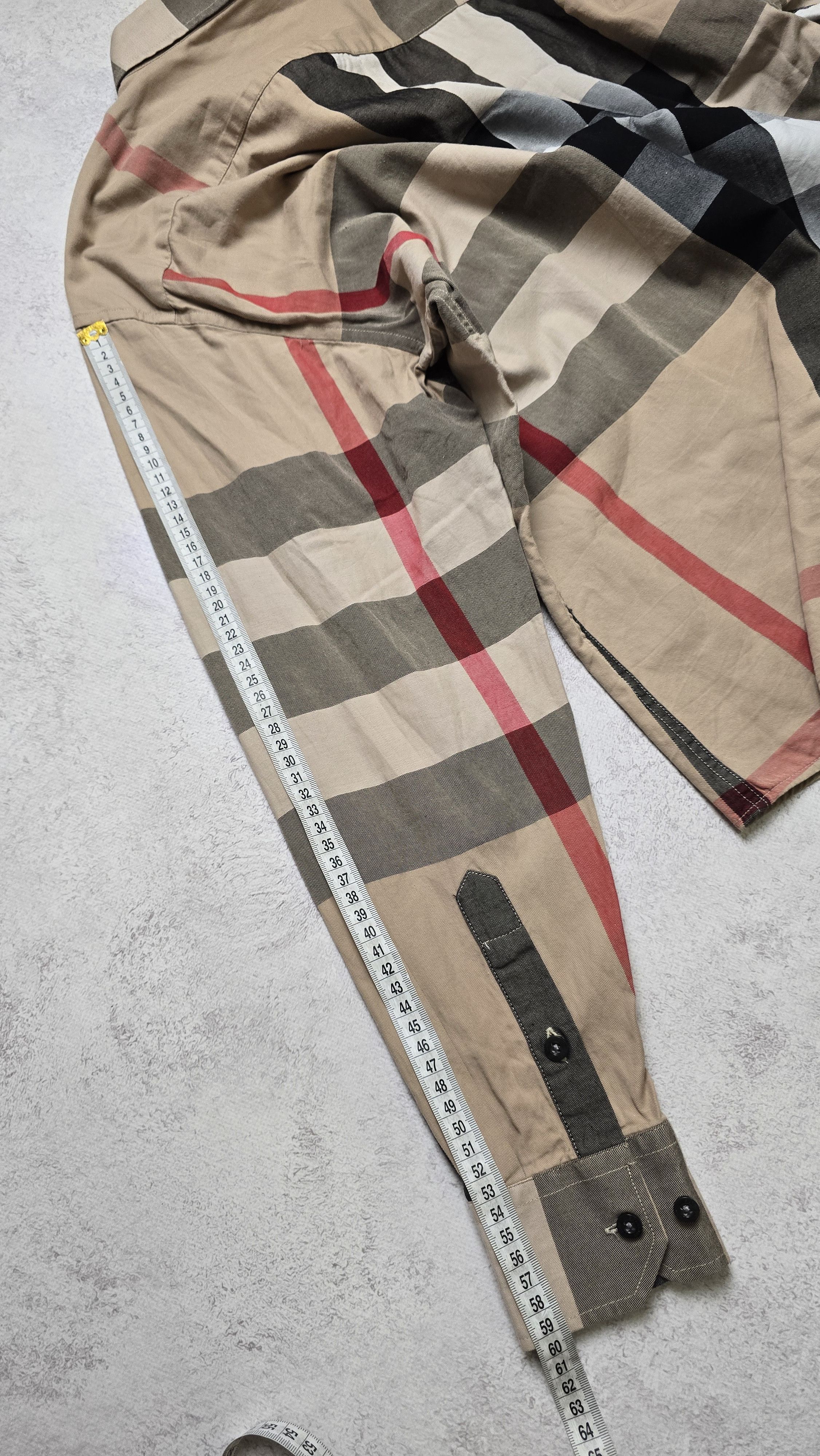 Burberry Burberry Nova Check Shirt Button Down Designer Luxury Size US XL / EU 56 / 4 - 4 Thumbnail